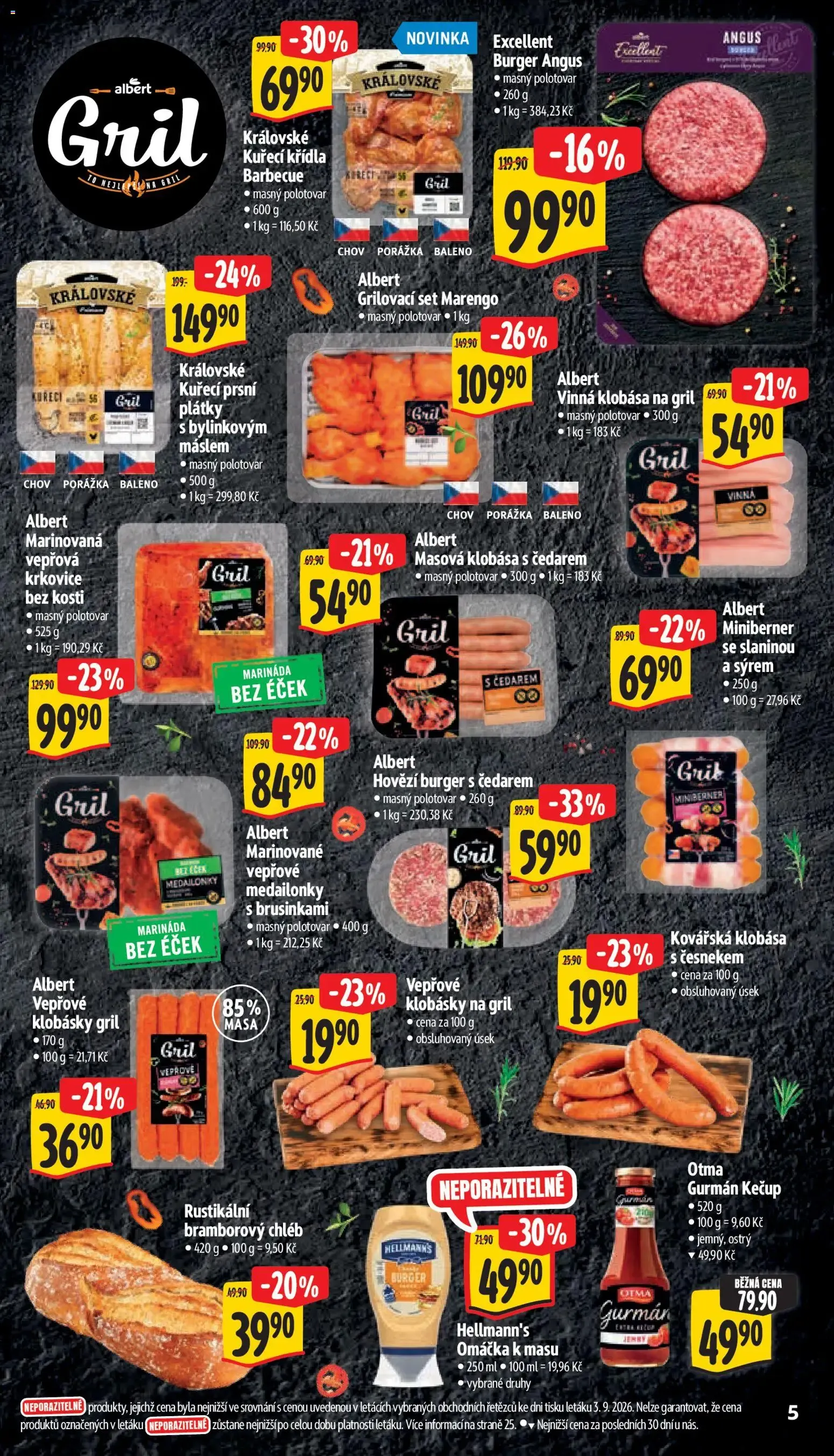 Albert leták - Supermarket od 09.09.2026 - Akční leták - 9. září 15. září 2026 - Page 13