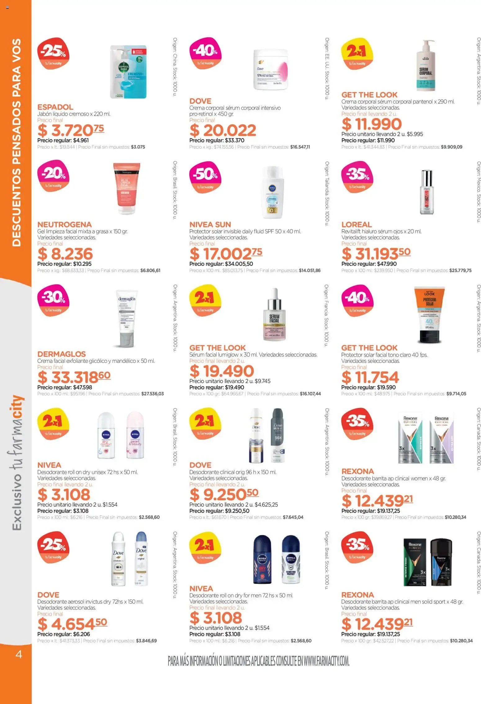 Ofertas de SEMANA tu farmacity 22 de octubre al 30 de octubre 2026 - Página 4 del catálogo