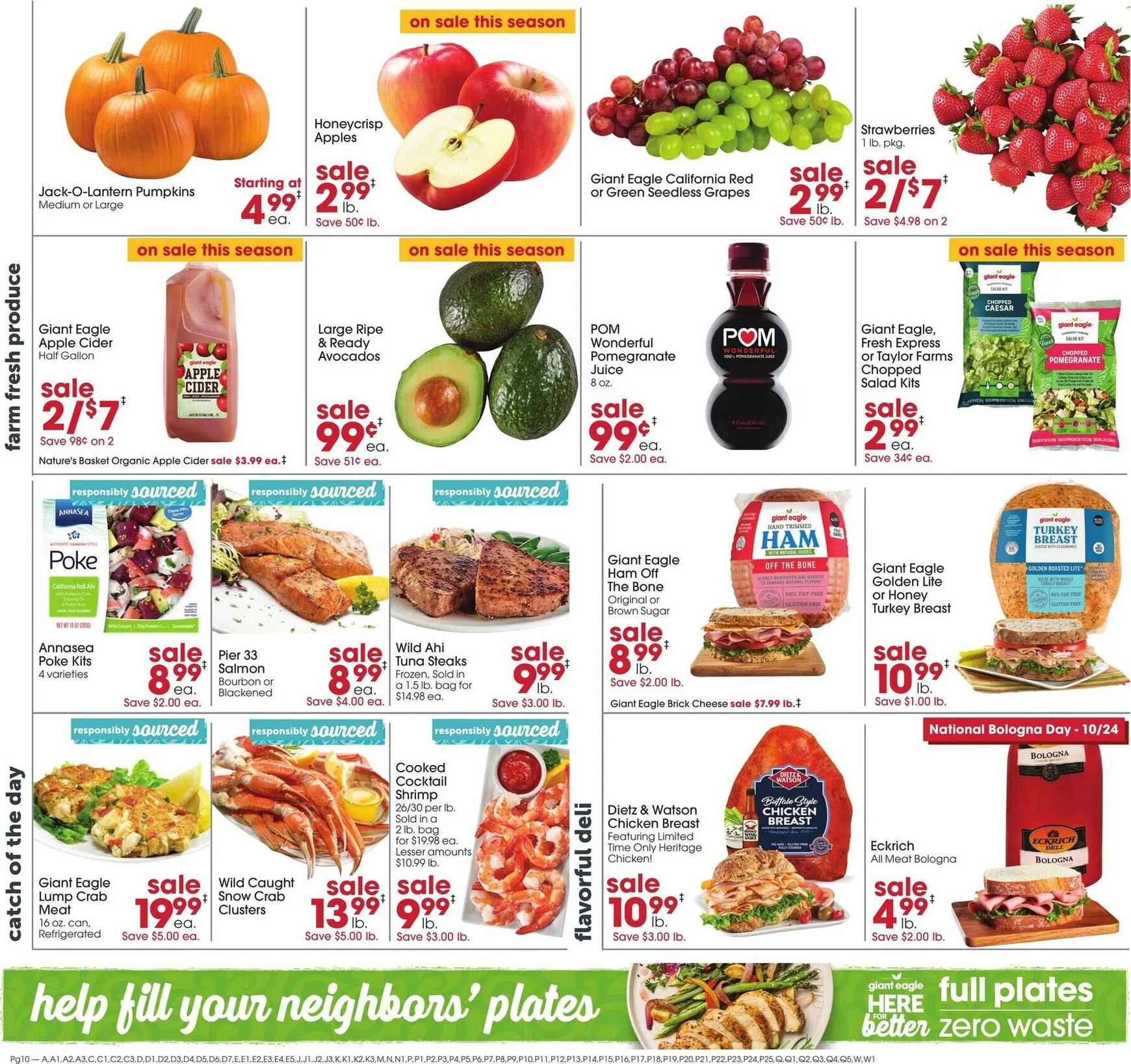 Weekly promotion Future Giant Eagle flyer valid from Thursday 10/22/2026 to Wednesday 10/28/2026 spanning from October 22 to October 28 2026 - Page 8 for Catalogue 365