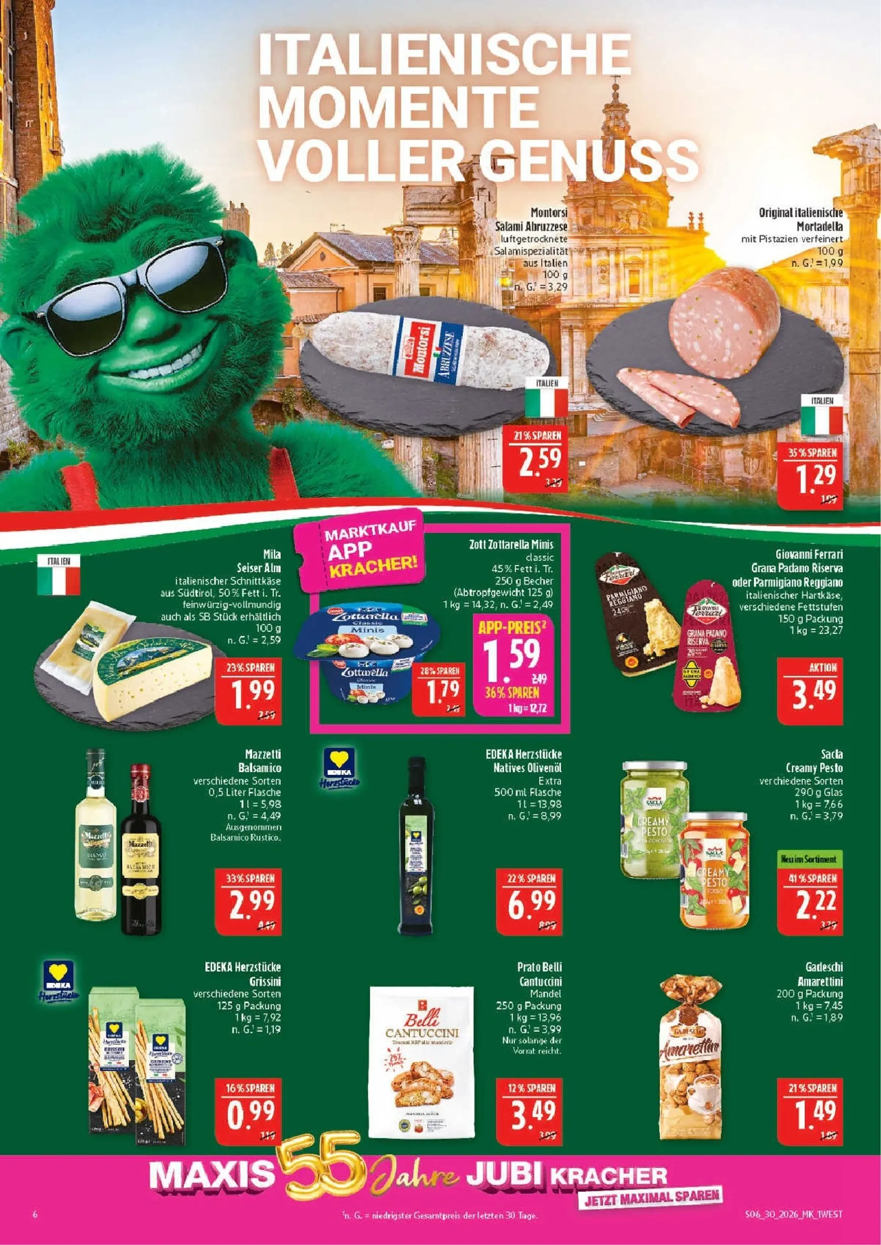 Marktkauf Prospekt – von Montag 20.07.2026 bis Samstag 25.07.2026 von 20. Juli bis 25. Juli 2026 - Prospekt seite 6