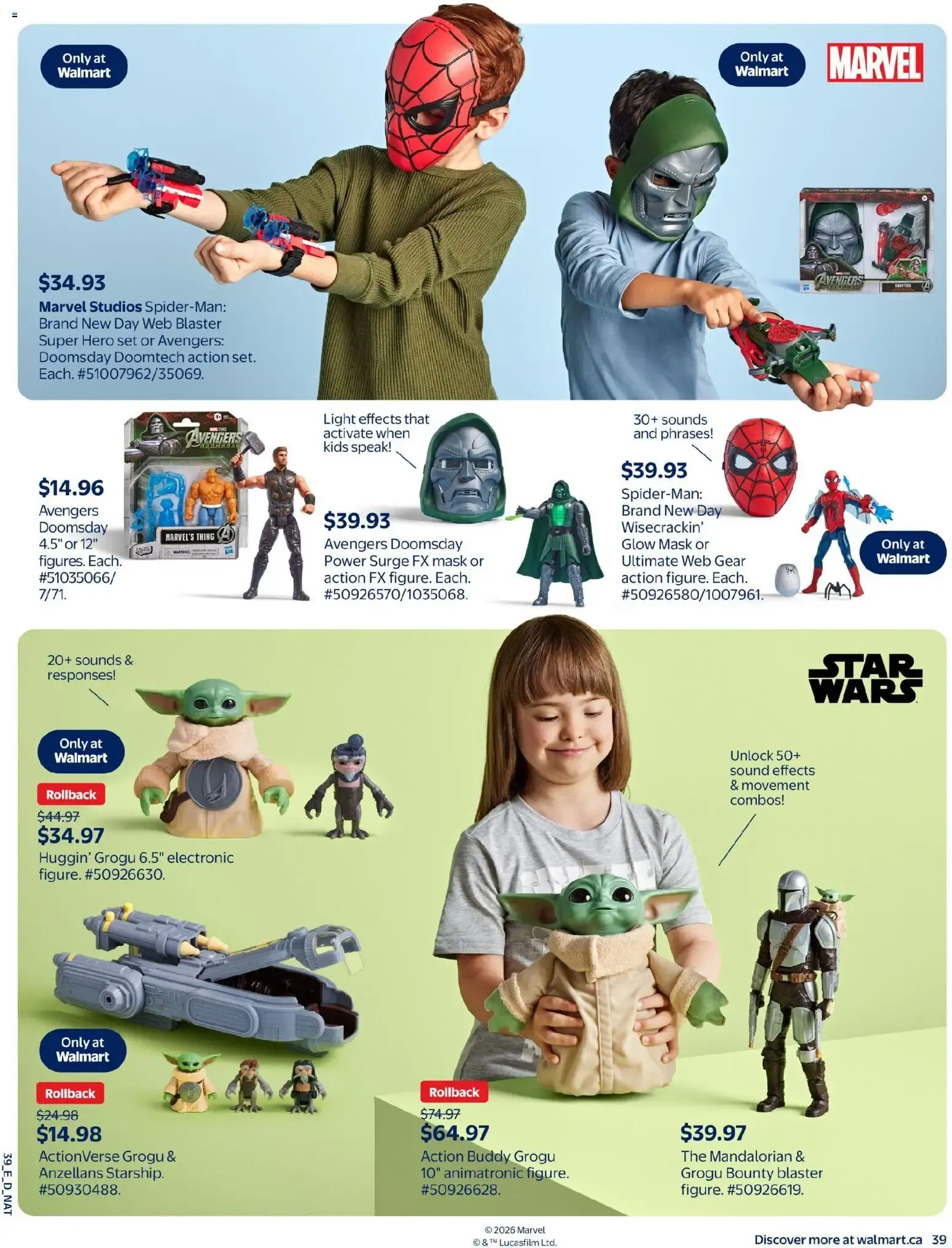 Walmart - Canada's #1 Toy Shop from October 15 to December 23 2026 - flyer page 51