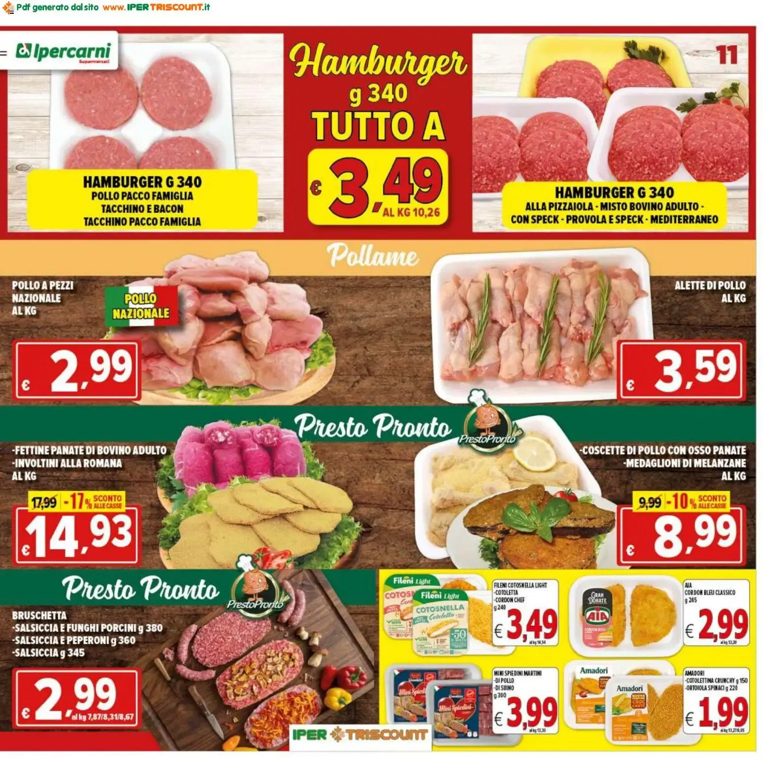 Ipertriscount volantino dal 12/08/2026 - online Offerte da 12 agosto a 20 agosto di 2026 - Pagina del volantino 11