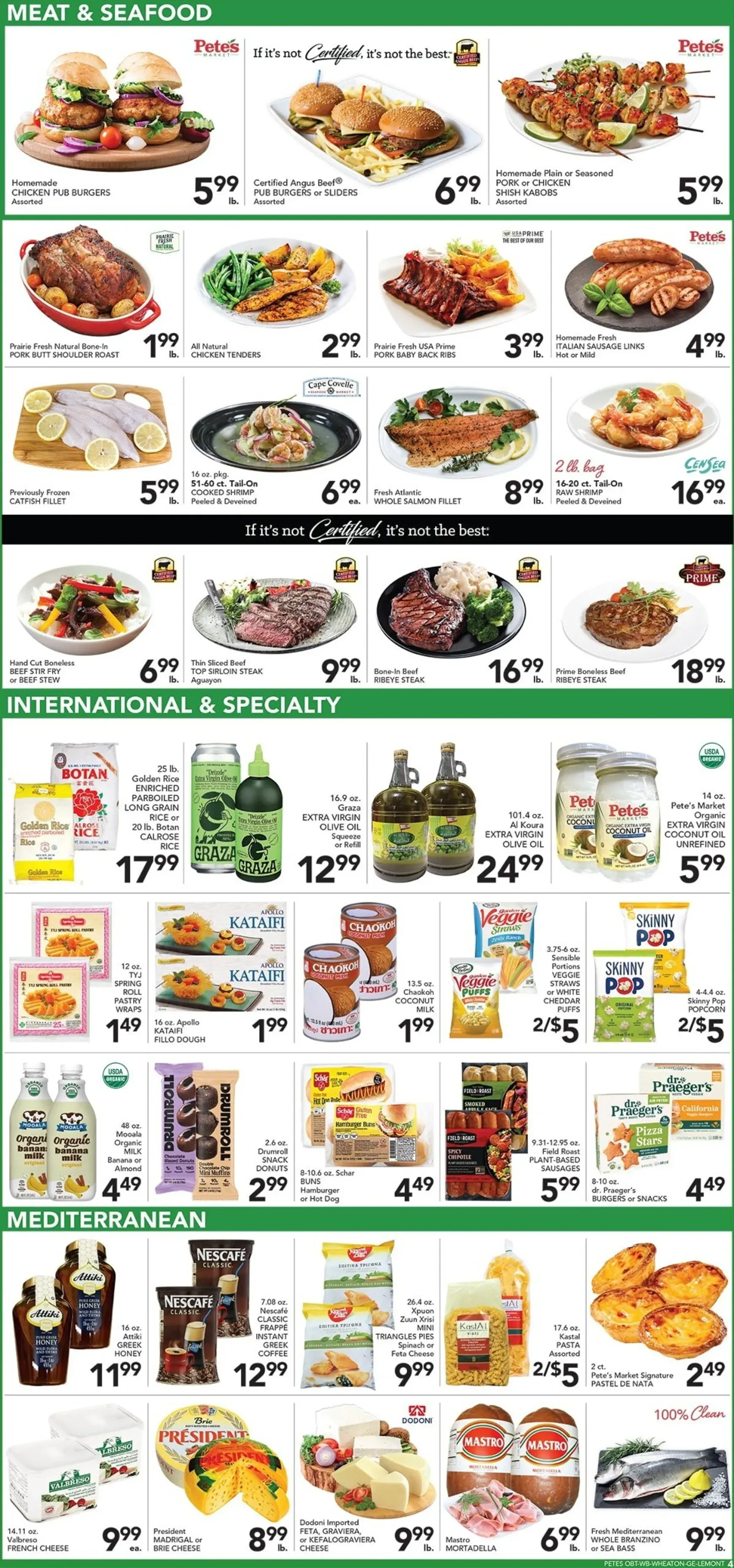 Weekly ad Current Pete's Fresh Market - Oakbrook Terrace leaflet valid from Wednesday 07/08/2026 to Tuesday 07/14/2026 from July 8 to July 14 2026 - Page 4