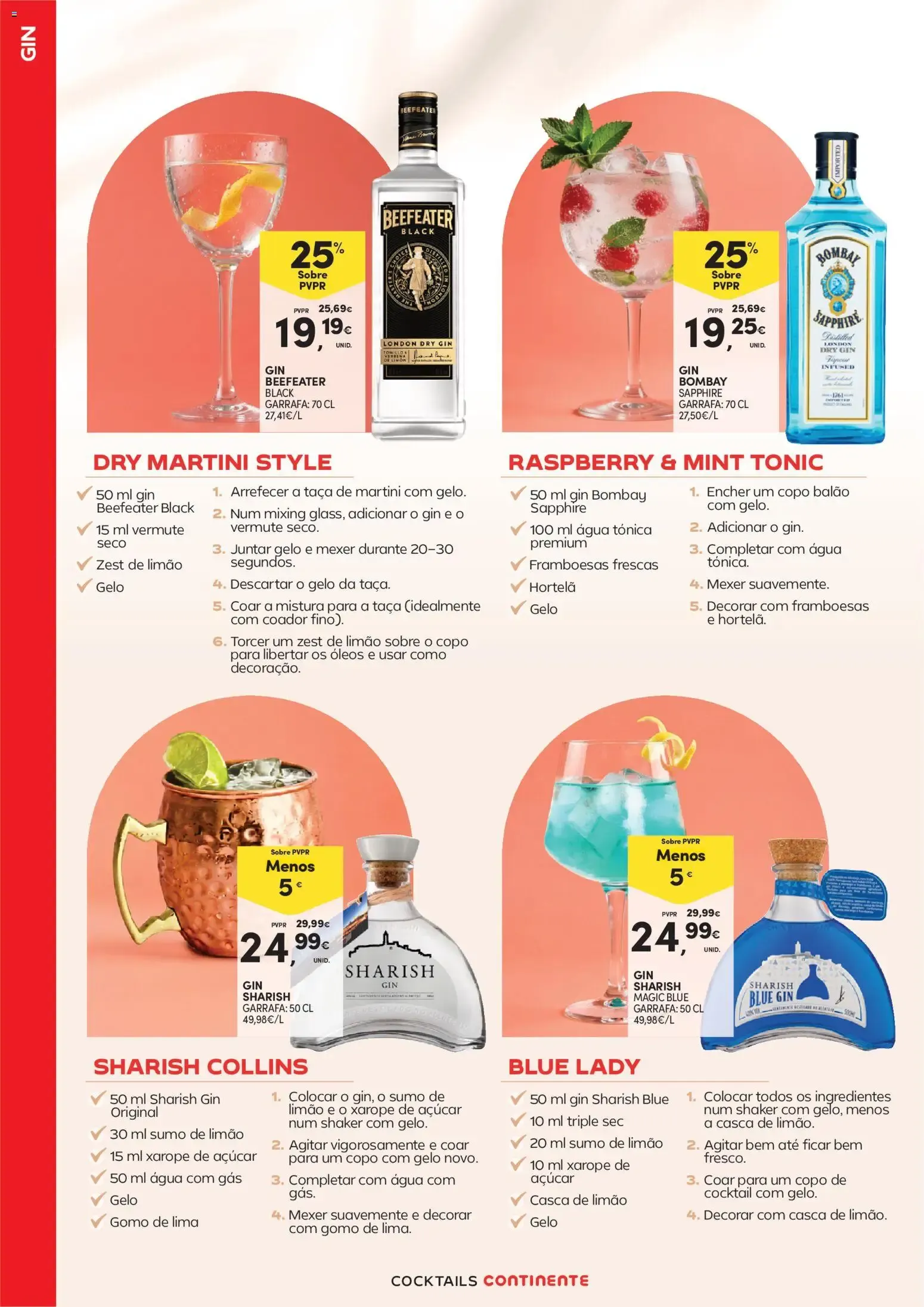 Folheto Continente - Cocktails » de 14/07/2026 - 09/08/2026 de 14 de julho até 9 de agosto 2026 - Pagina 16