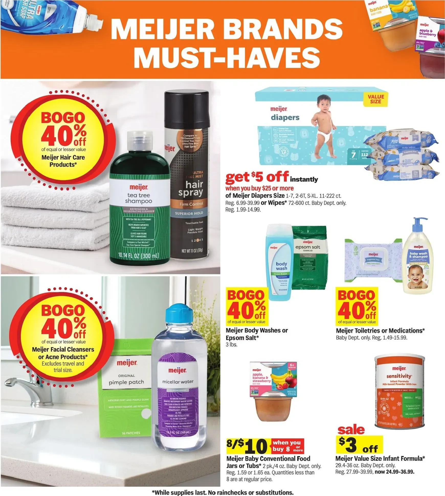 Weekly ad Meijer: Good Life Quality, Real Low Prices from August 19 to August 25 2026 - Page 18