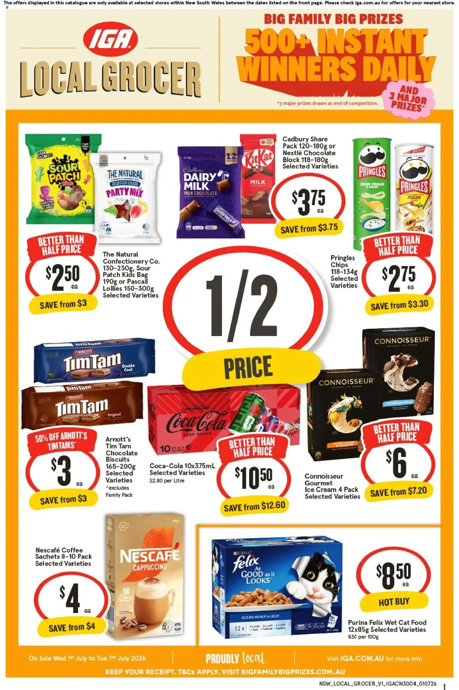 IGA Local Grocer - Catálogo de ofertas - Catalogue valid from 1 July to 7 July 2026 - page 1