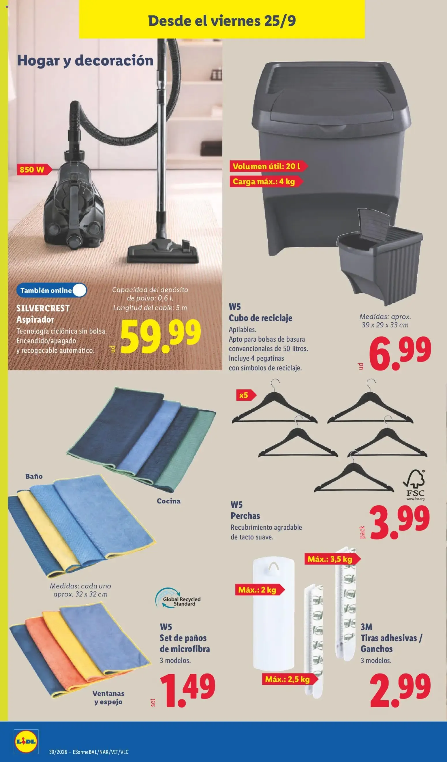 Catálogo de Lidl folleto de bazar del 21/09/2026 | Ofertas 21 de septiembre al 27 de septiembre 2026 - Página 20