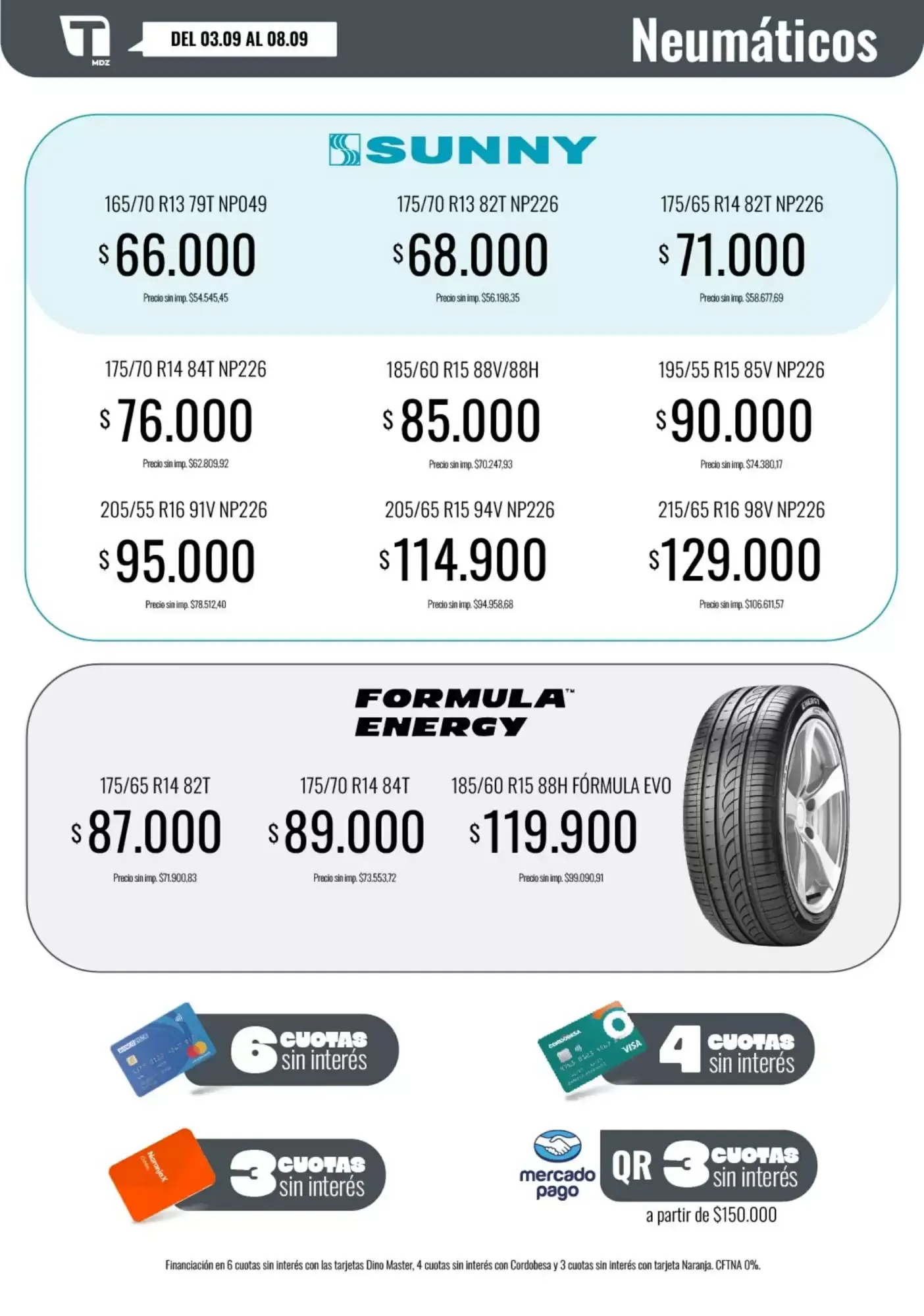 Ofertas de Catálogo de Ofertas Tadicor 3 de septiembre al 8 de septiembre 2026 - Página 8 del catálogo