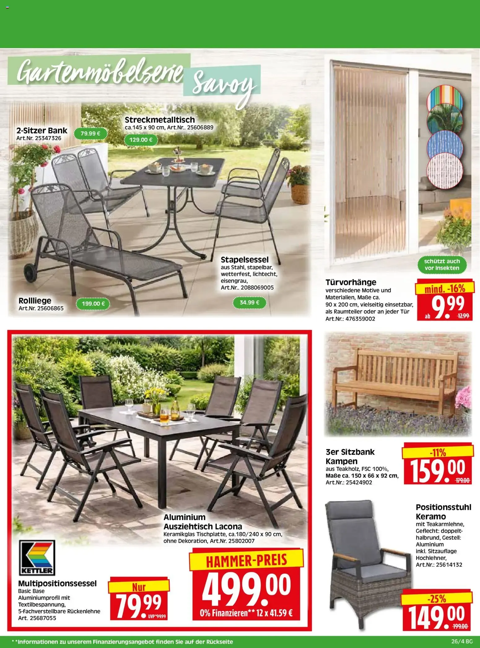 HERKULES Bau & Garten (ab 22.06.2026) zum Blättern von 22. Juni bis 27. Juni 2026 - Prospekt seite 4