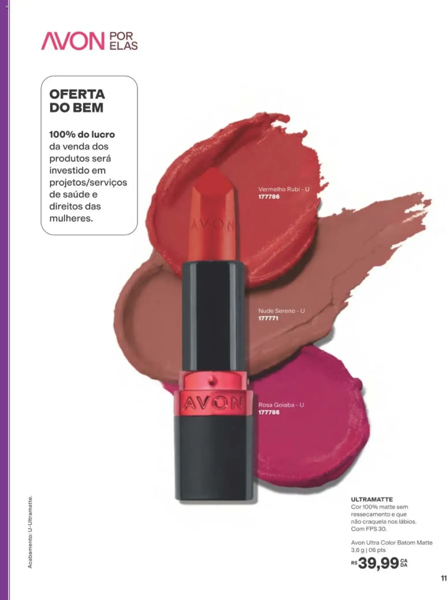 Encarte de Revista Avon folheto - Campanha 14 de 01/09/2026 | Promoção Online 1 de setembro até 20 de setembro 2026 - Pagina 11
