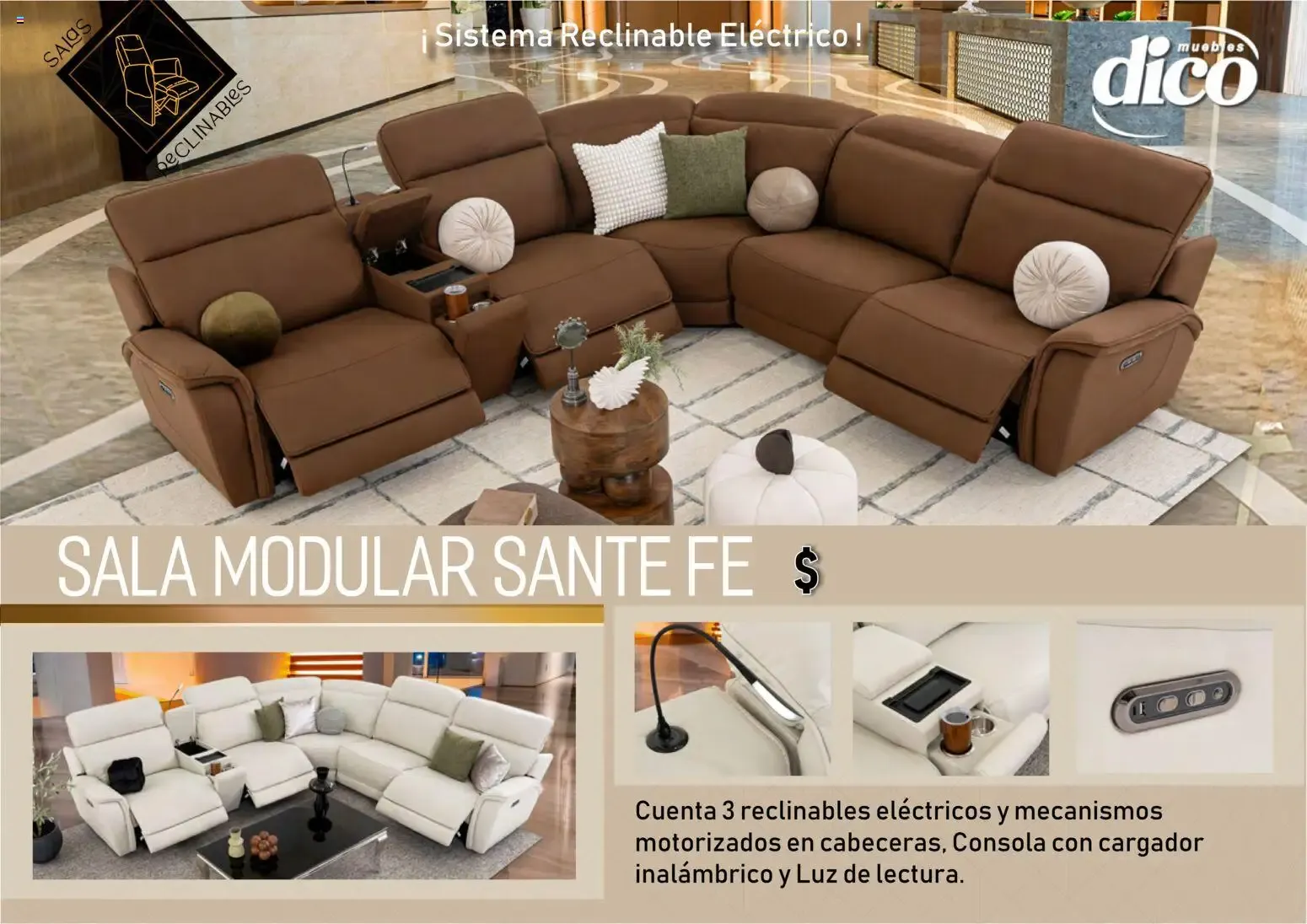 Catálogo de Muebles Dico catálogo Salas reclinables (27/03/2026 - 31/08/2026) - catálogo en línea 27 de marzo al 31 de agosto 2026 - Pagina 9