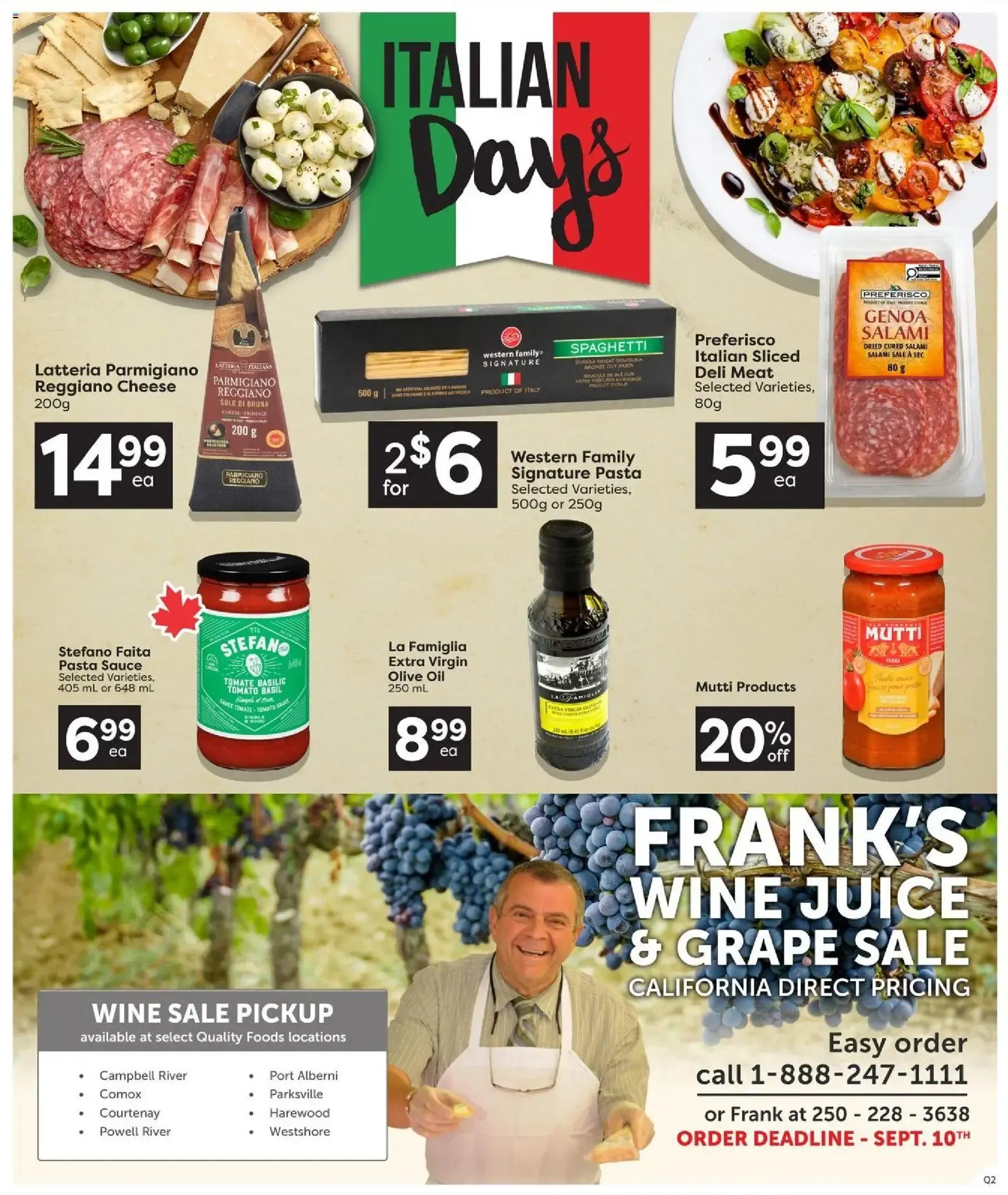 Quality Foods weekly flyer / circulaire from Sep 17, 2026 > weekly specials & deals from September 17 to September 23 2026 - flyer page 17