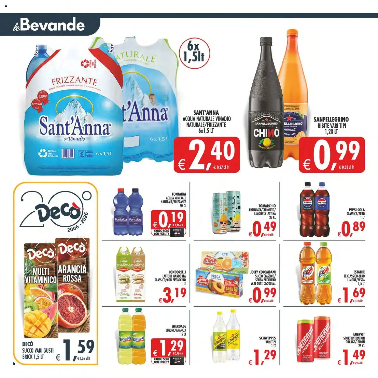 Nuovo Decò volantino iperStore, Superstore Sicilia dal 01/09/2026 > offerte anteprima 🛍️ da 1 settembre a 10 settembre di 2026 - Pagina del volantino 6