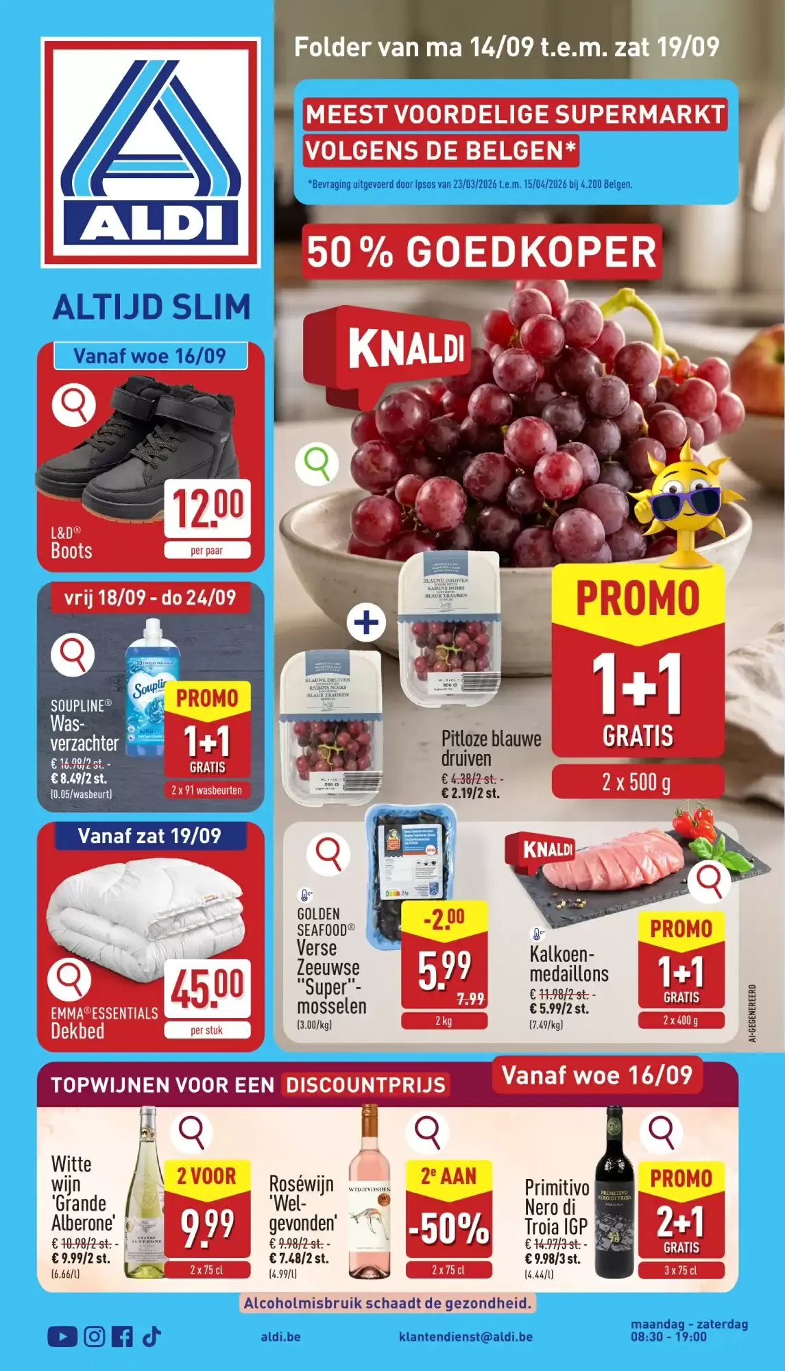 ALDI Folder van 14 september tot 19 september 2026 - folder pagina 1