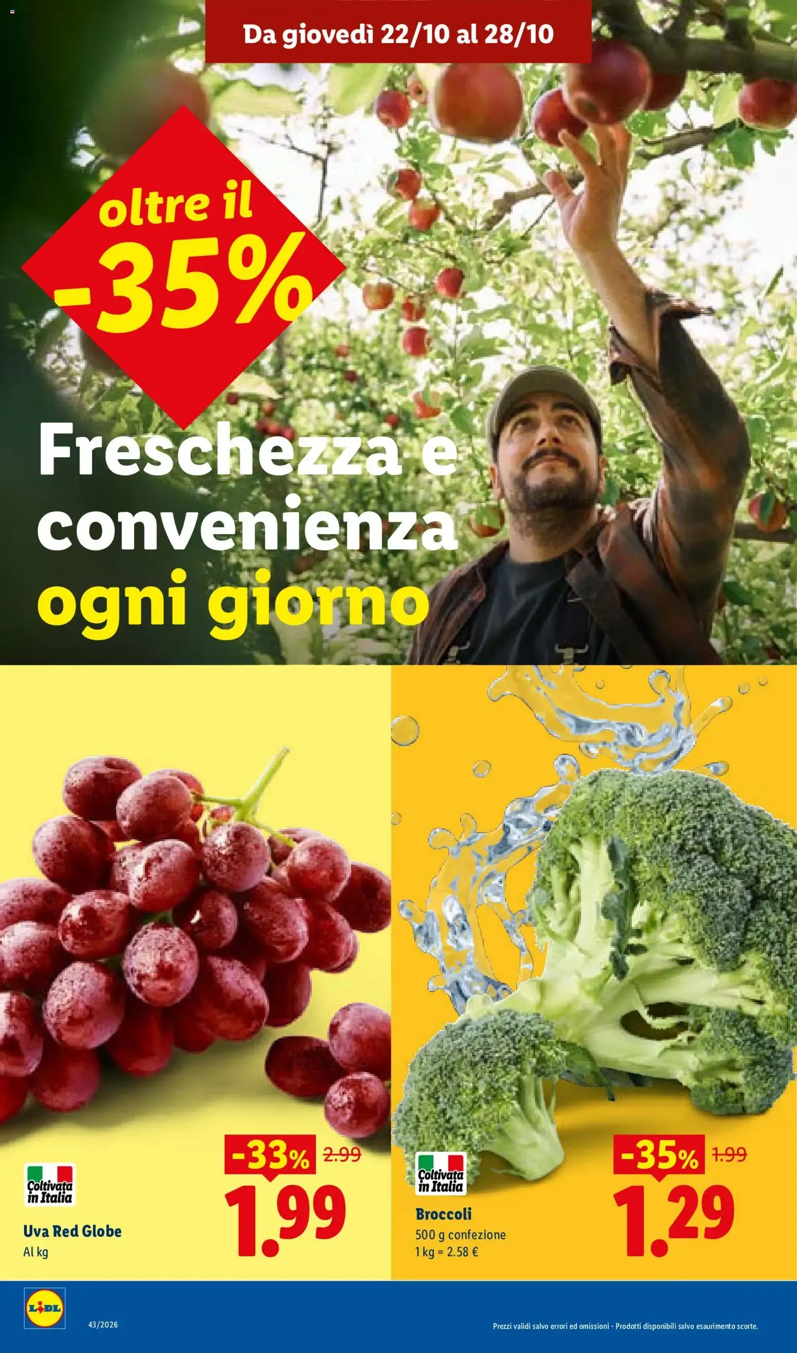Lidl: Piccoli Prezzi, Grande Qualità da 22 ottobre a 28 ottobre di 2026 - Pagina del volantino 4