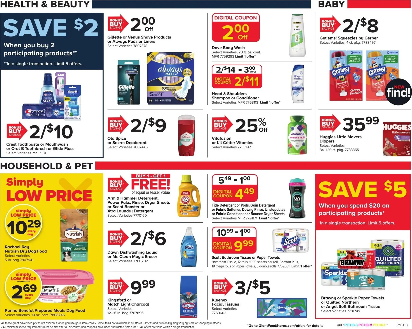 Weekly ad Current The Giant Company leaflet valid from Friday 07/03/2026 to Thursday 07/09/2026 from July 3 to July 9 2026 - Page 16