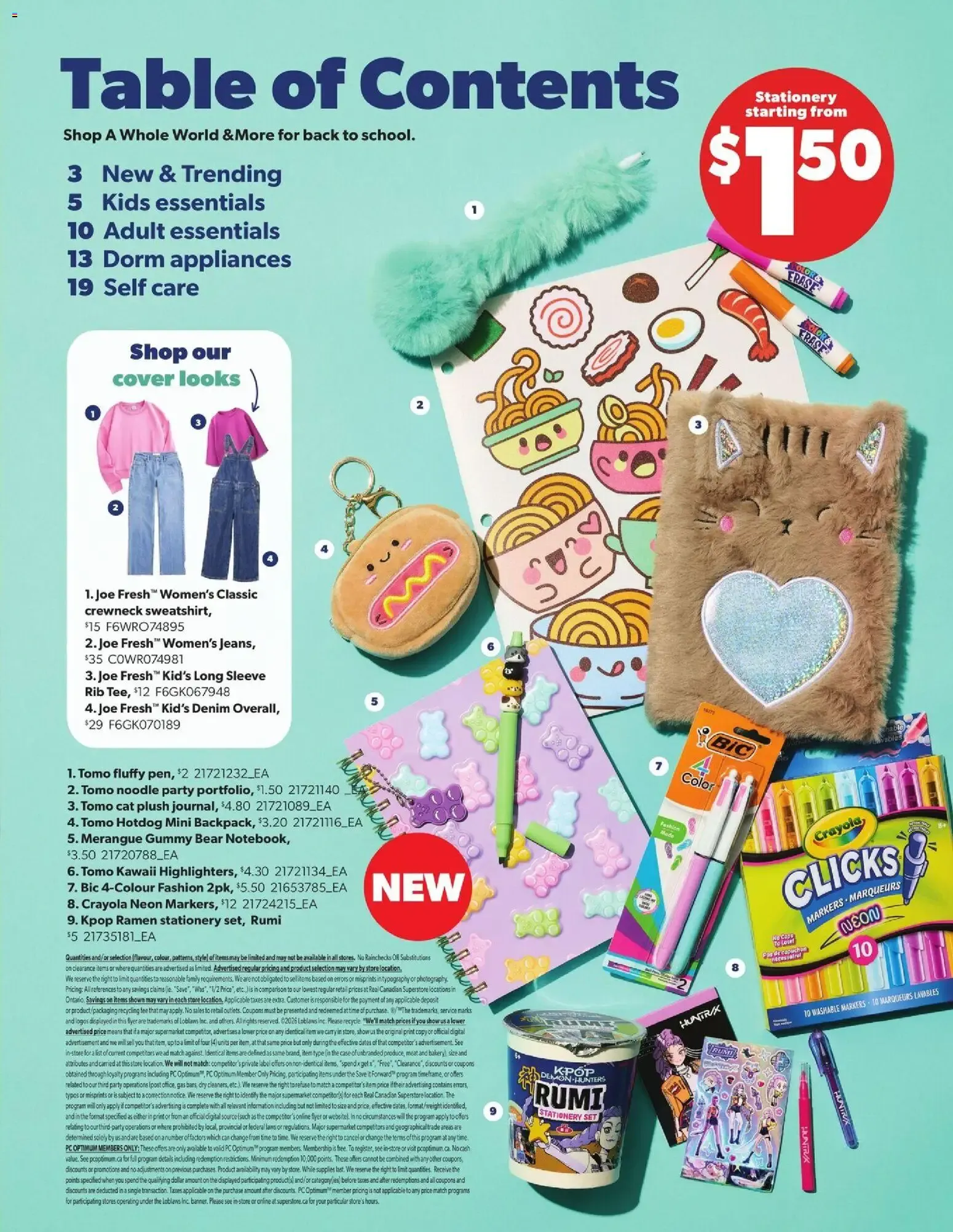Real Canadian Superstore flyer - Back to school from August 6 to September 9 2026 - flyer page 2