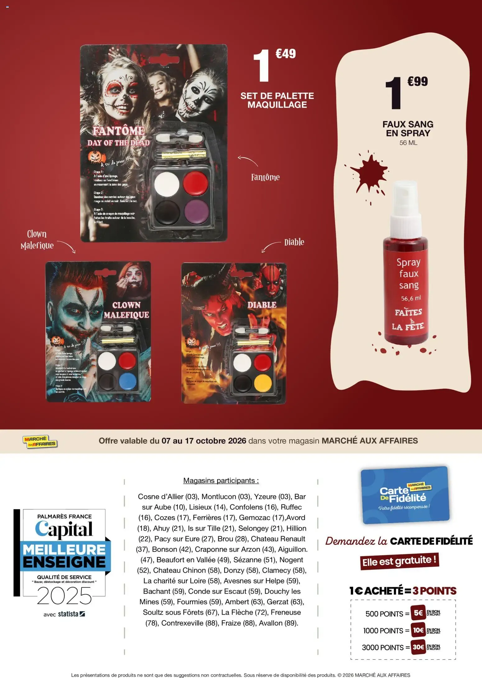 Marché aux Affaires - Place à Halloween! du 7 octobre au 17 octobre 2023 - Catalogue page 8