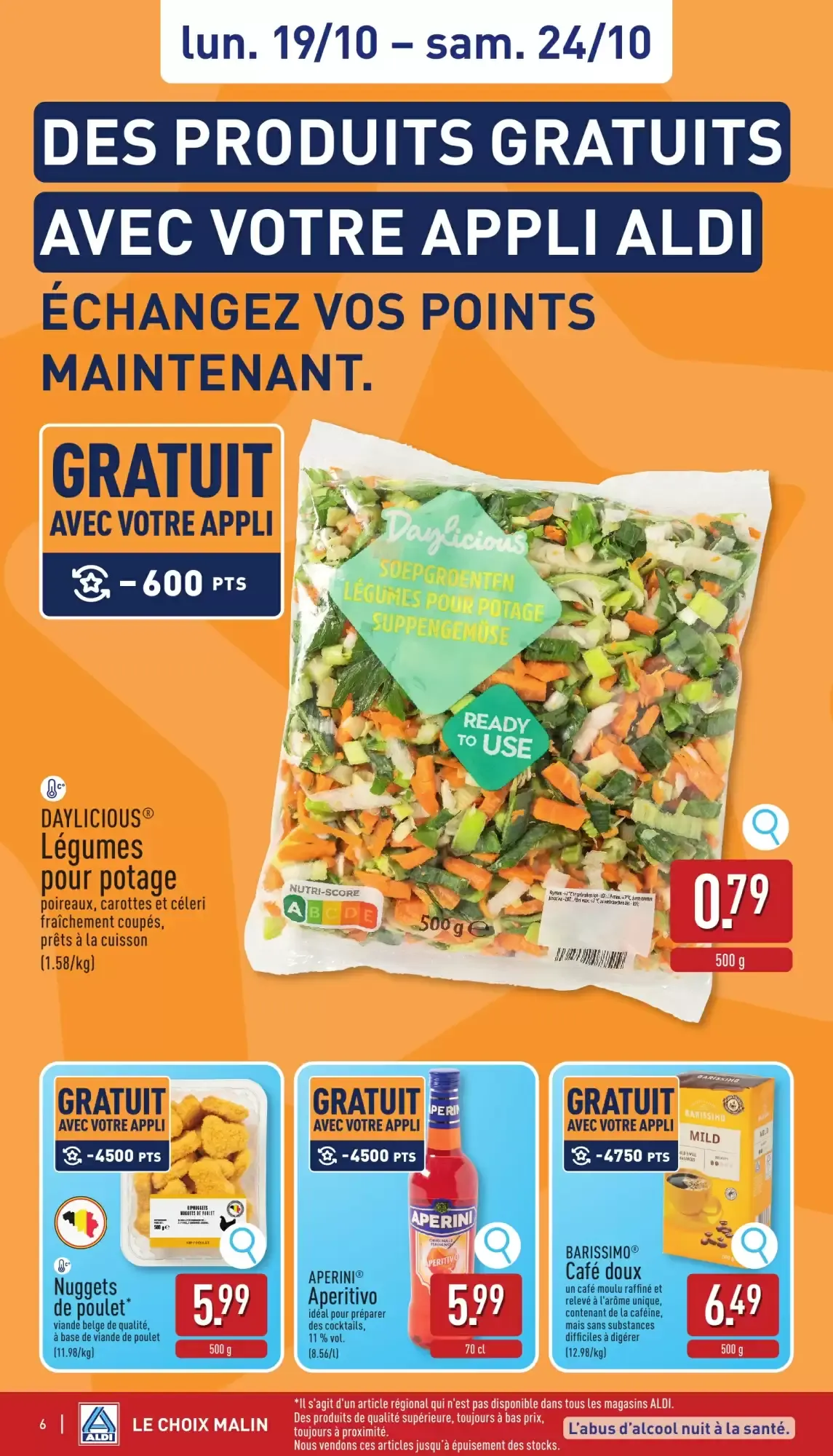 Dépliant ALDI du 19 au 24 Octobre van 19 oktober tot 24 oktober 2026 - folder pagina 6