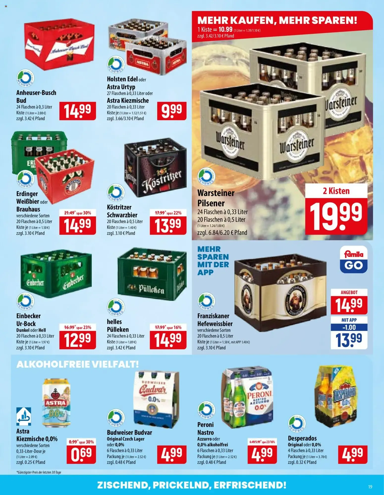 Famila Prospekt (ab 17.08.2026) zum Blättern von 17. August bis 22. August 2026 - Prospekt seite 19