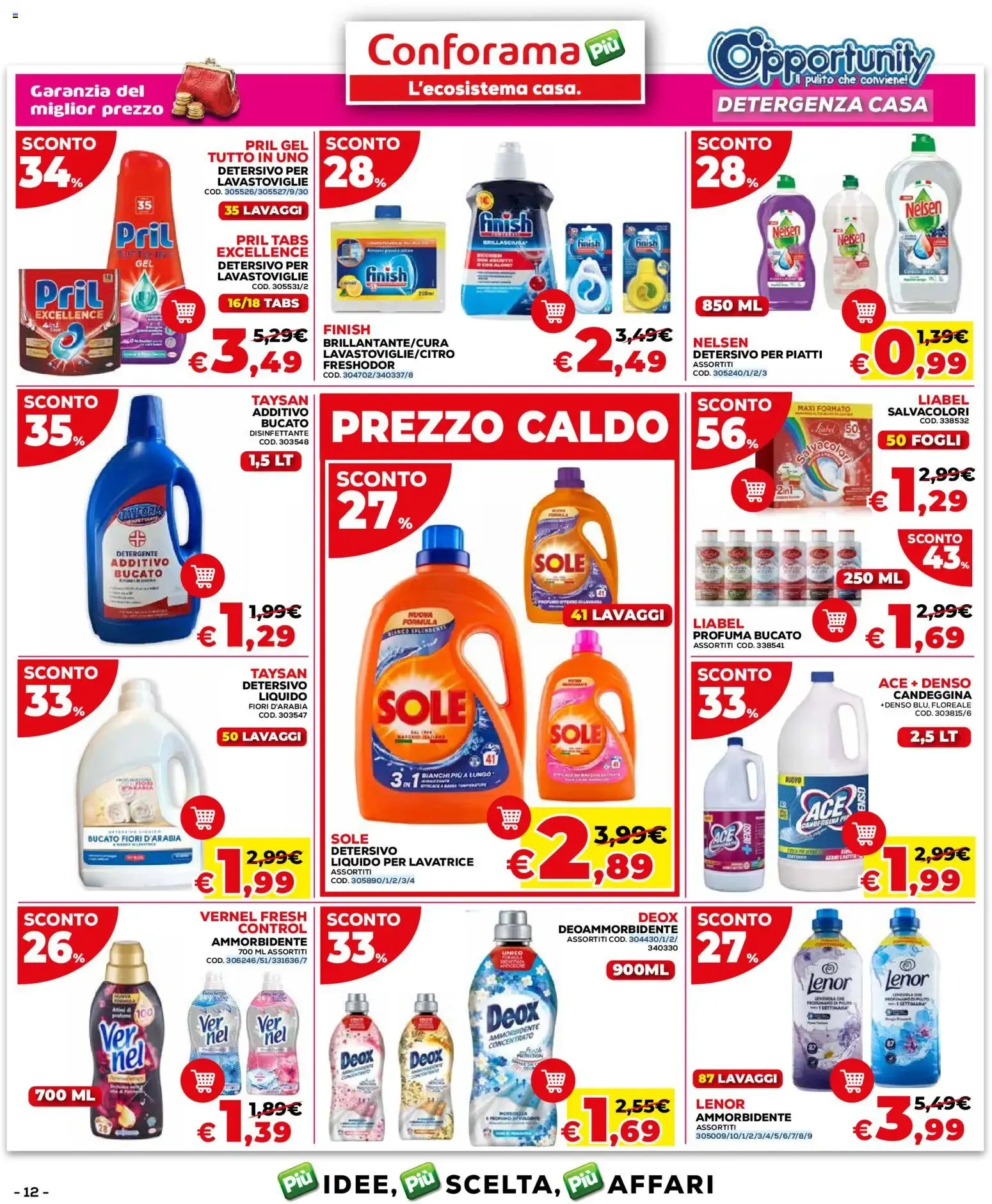 Conforama: Sconti Caldi per l'Estate da 2 luglio a 26 luglio di 2026 - Pagina del volantino 12