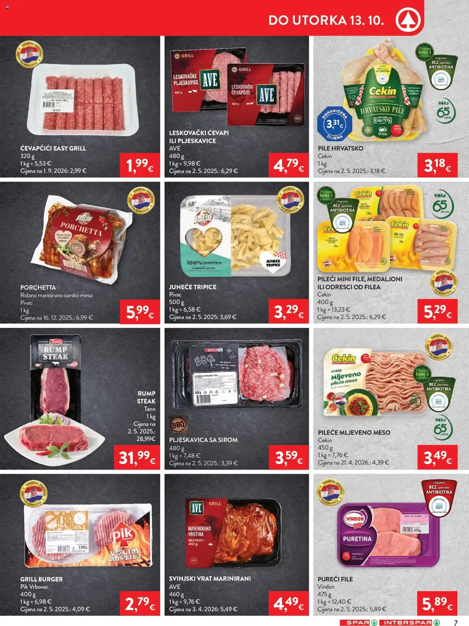 Katalog Spar Katalog novi od 07.10.2026 na listanje > letak digitalni od 7. listopada do 13. listopada 2026. - Pregled Stranica 9