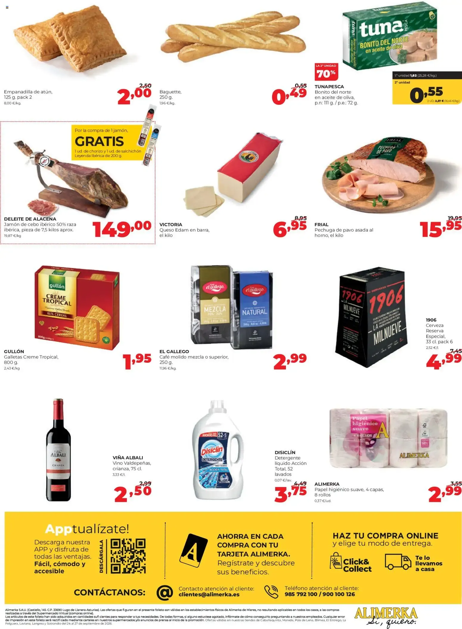 Catálogo de Alimerka Ofertas especiales del 24/09/2026 | Catálogo 24 de septiembre al 27 de septiembre 2026 - Página 2
