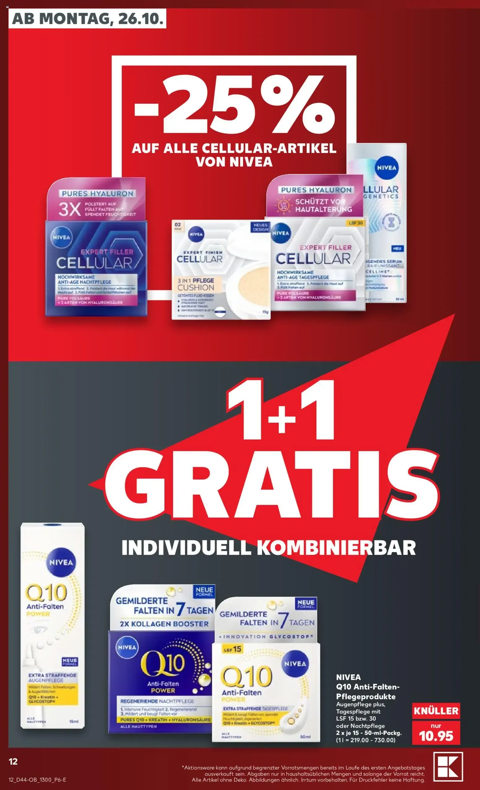 Kaufland: Deutschlands größte Drogerie-Abteilung van 26 oktober tot 7 november 2026 - Folder pagina 12