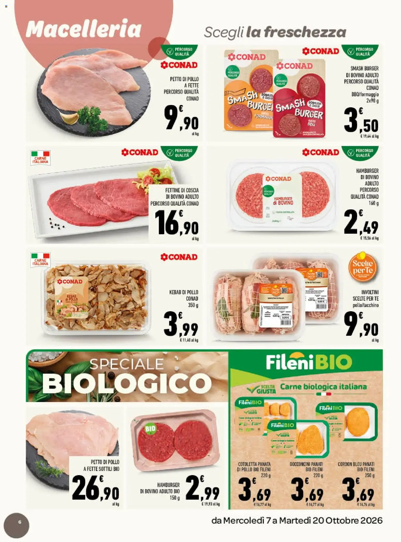 Conad Tuday - Speciale Lazio da 7 ottobre a 20 ottobre di 2026 - Pagina del volantino 6