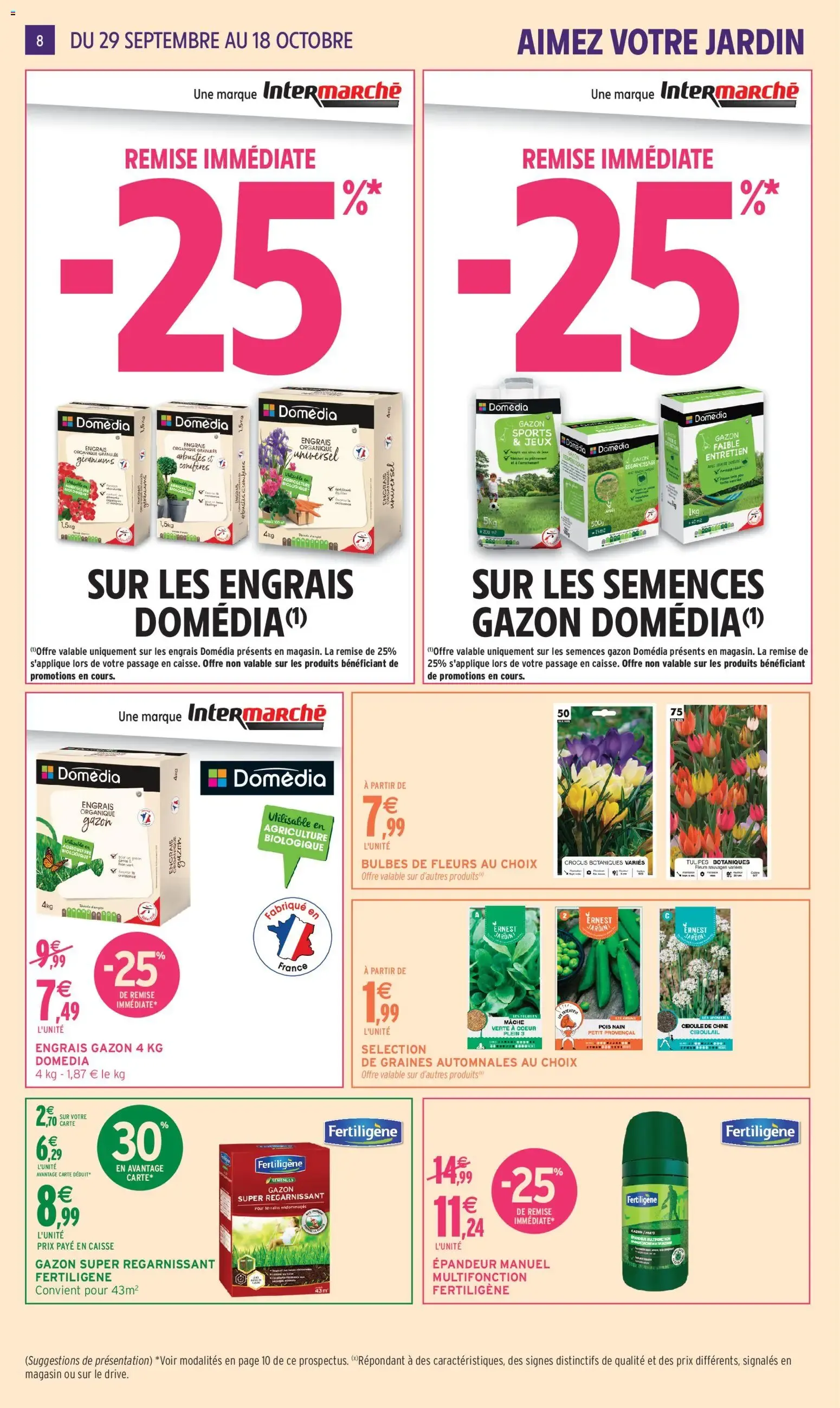 Intermarché - Aimez Votre Jardin du 29 septembre au 18 octobre 2026 - Catalogue page 8