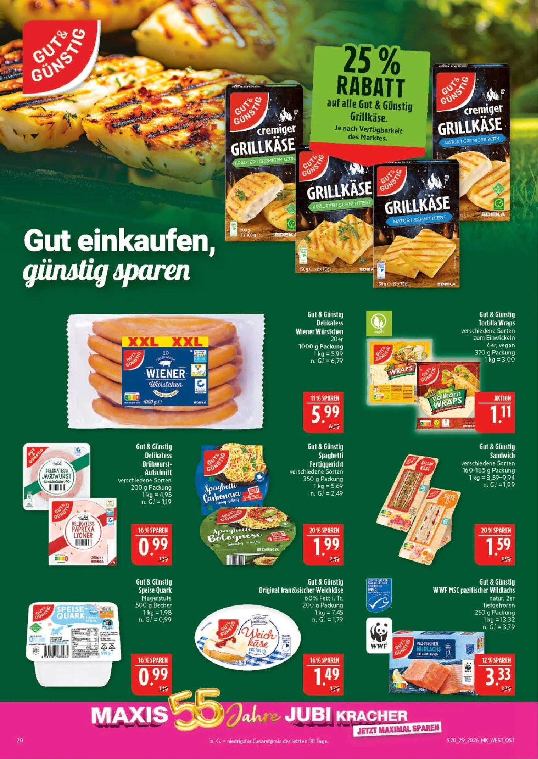 Marktkauf Prospekt – von Montag 13.07.2026 bis Samstag 18.07.2026 von 13. Juli bis 18. Juli 2026 - Prospekt seite 20