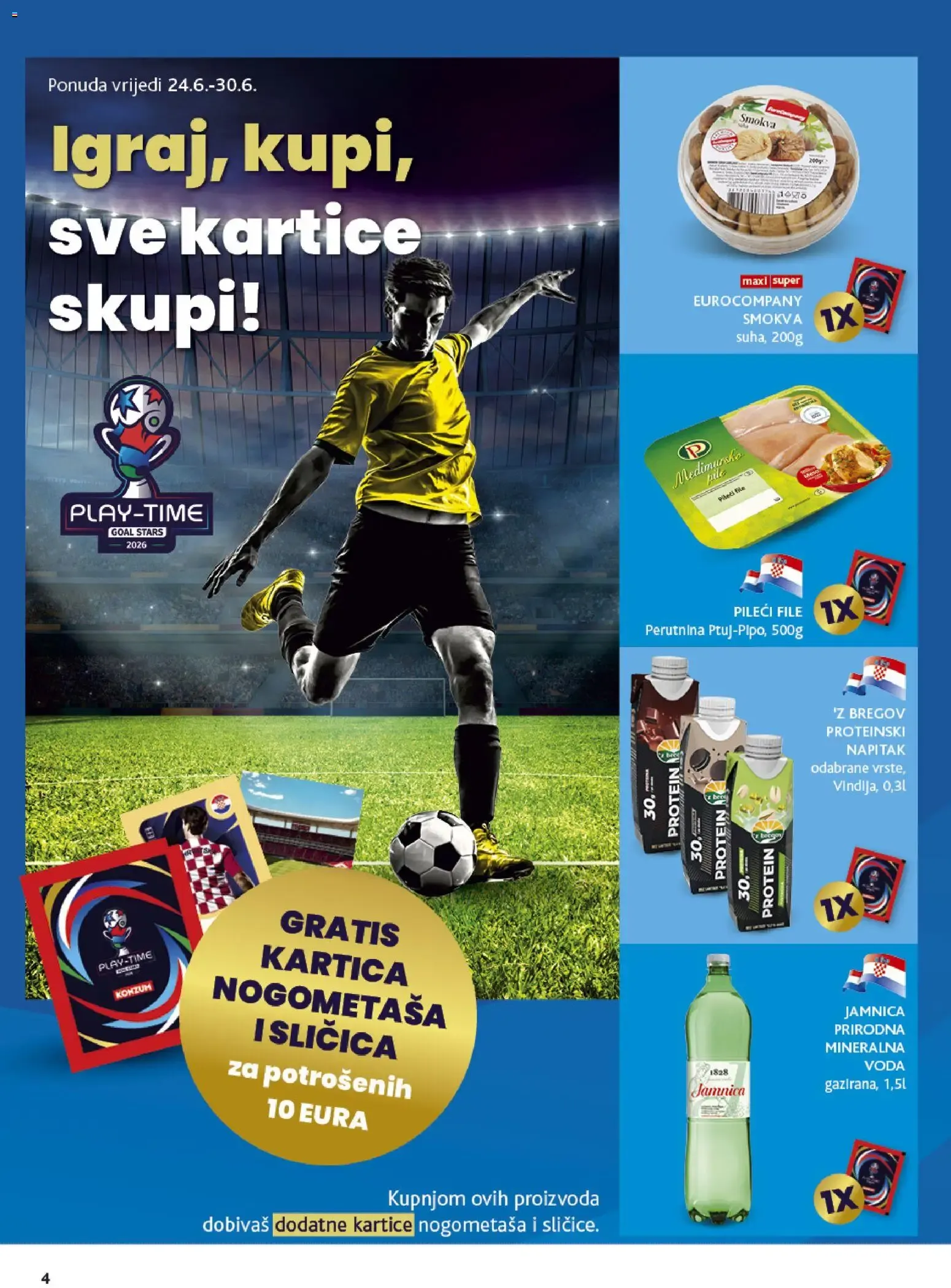 Katalog Konzum Katalog novi od 24.06.2026 na listanje > letak digitalni od 24. lipnja do 30. lipnja 2026. - Pregled Stranica 4