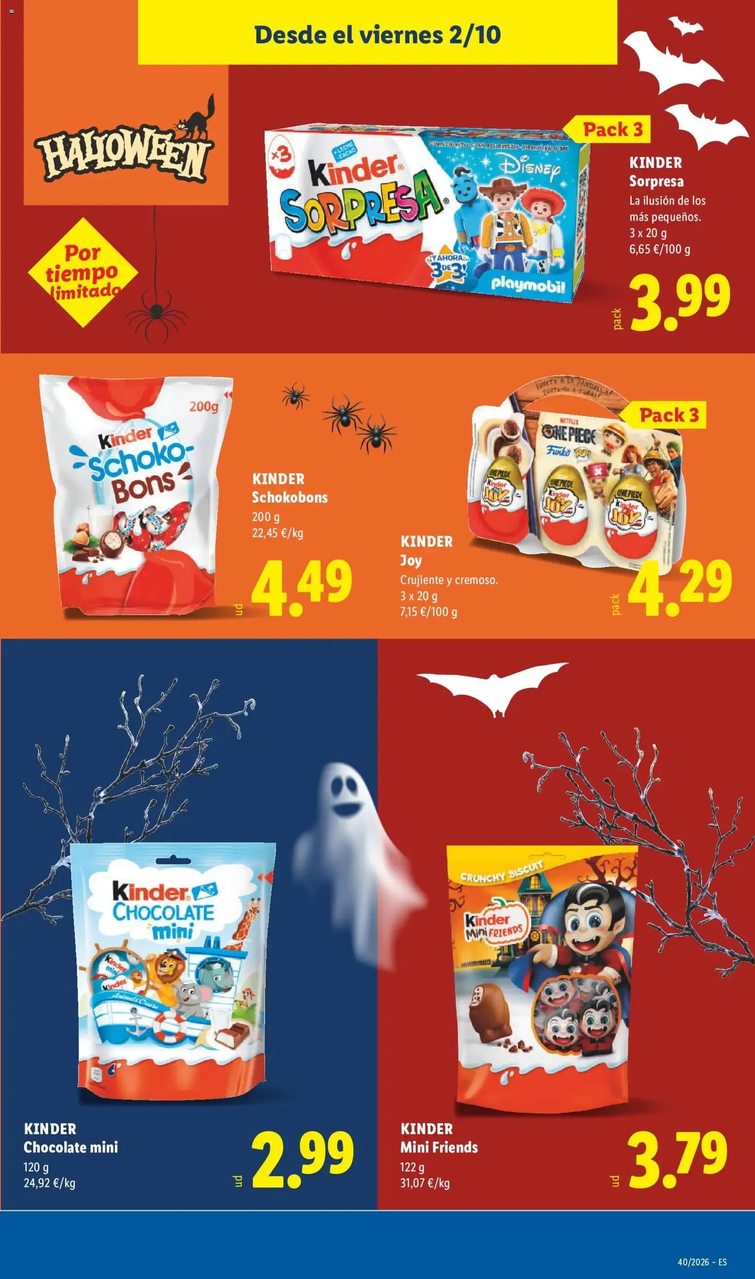 Catálogo de Lidl folleto Halloween del 02/10/2026 | Ofertas 2 de octubre al 25 de octubre 2026 - Página 13