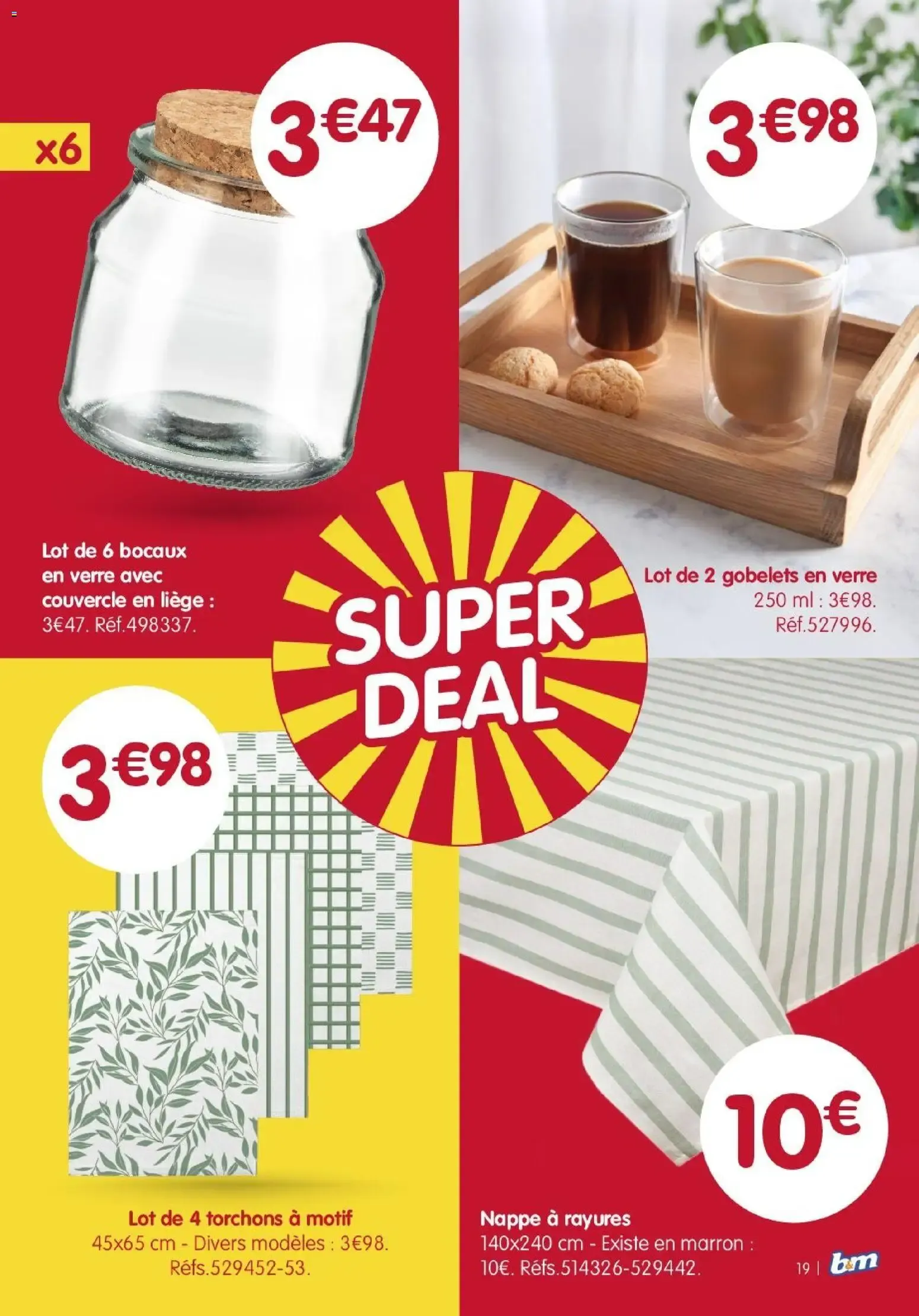 B&M Super Deal - Arrivage Mobilier du 24 juin au 8 juillet 2026 - Catalogue page 19