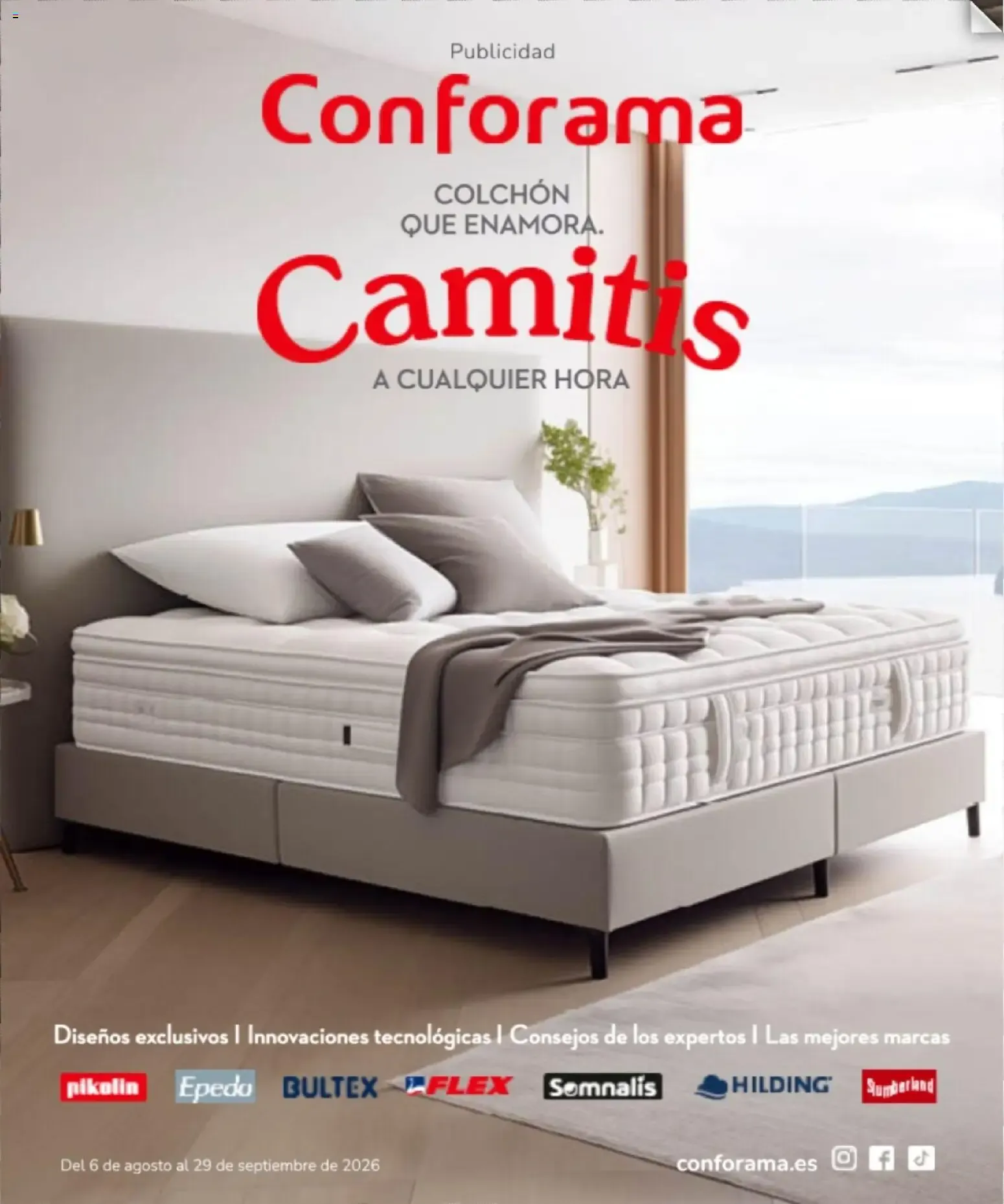 Catálogo de Conforama Camitis 06/08/2026 - 29/09/2026 6 de agosto al 29 de septiembre 2026 - Página 1