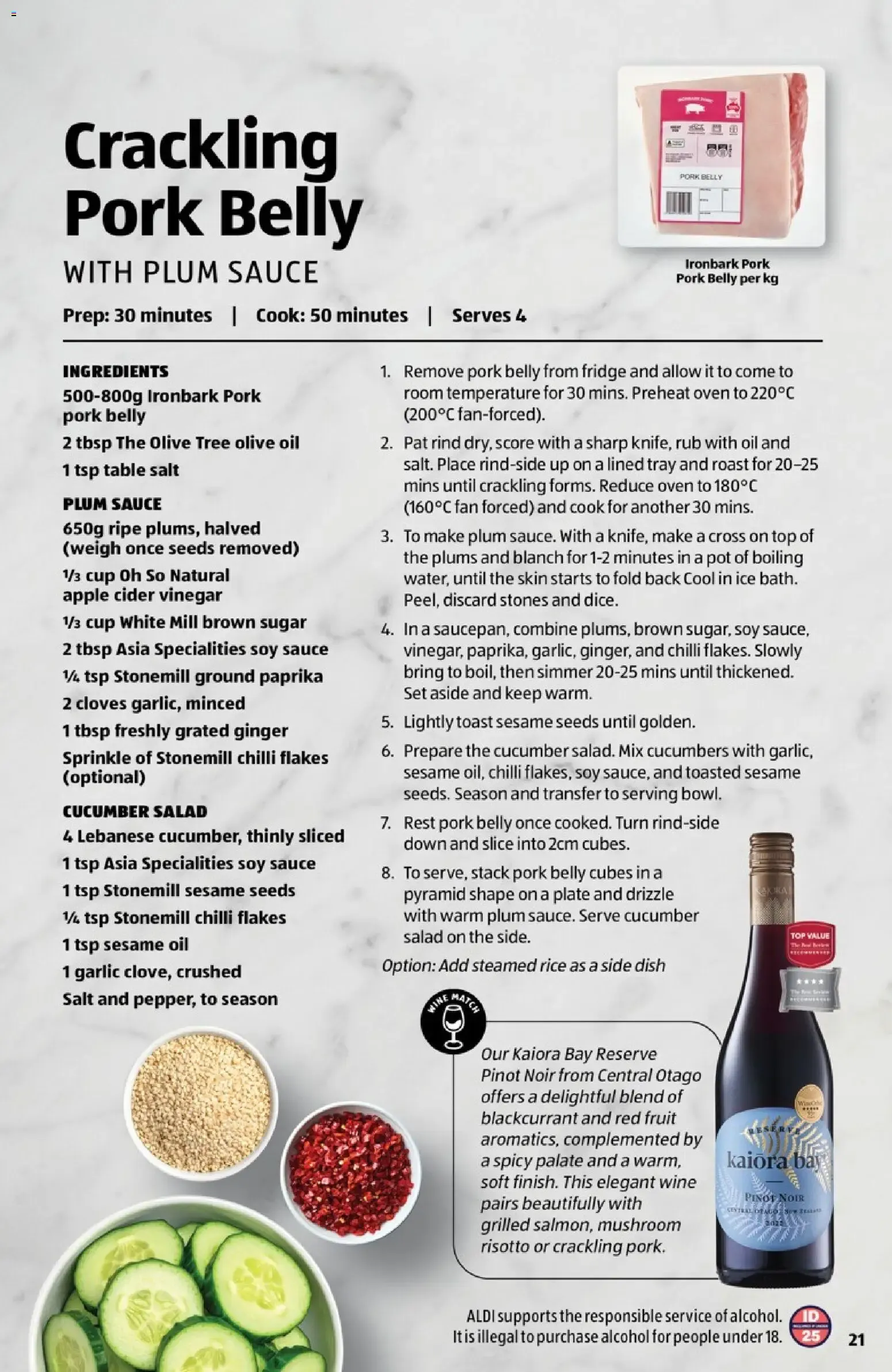 Aldi: Premium Recipes - A Cut Above - Catalogue valid from 29 September to 31 October 2026 - page 21