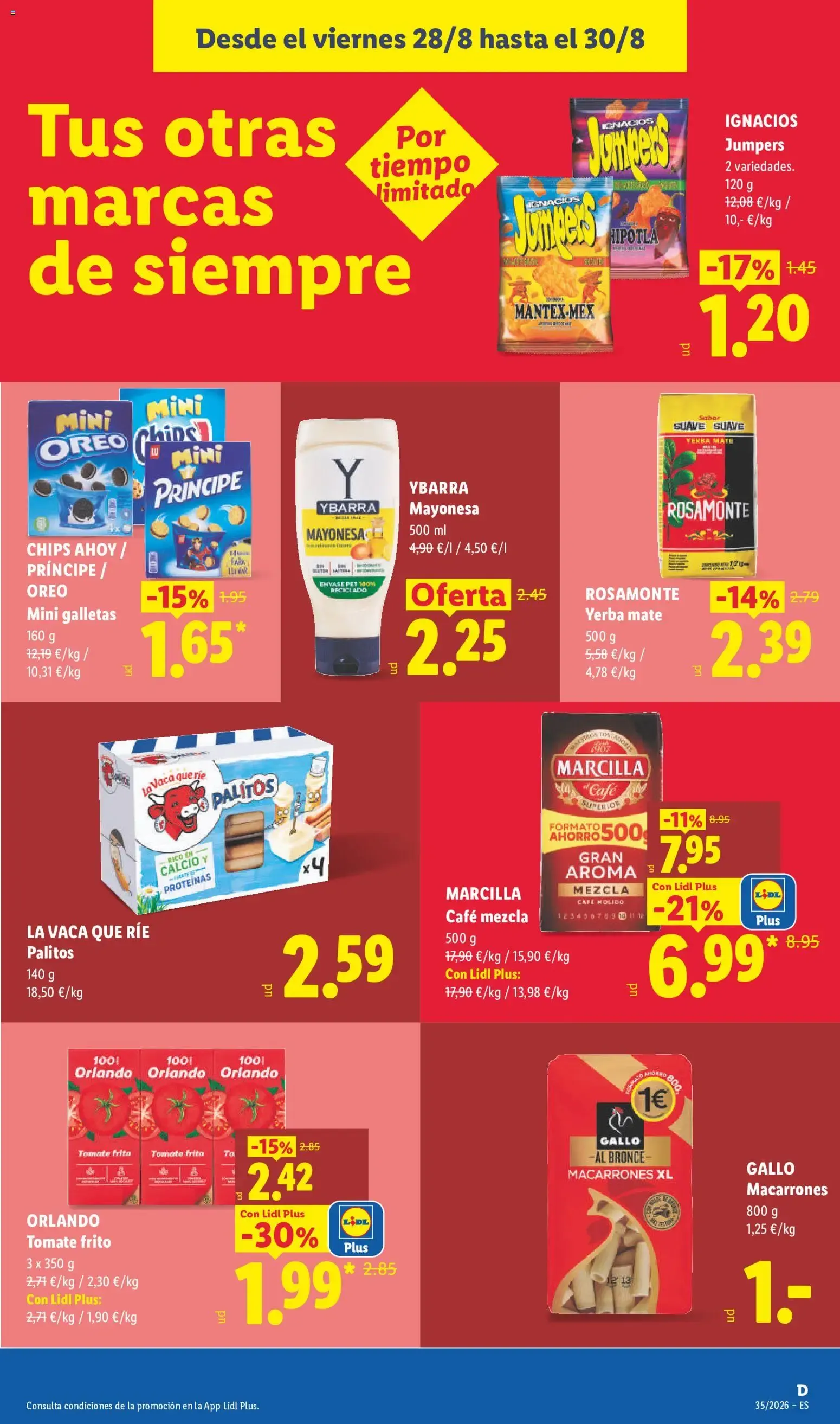 Catálogo de Lidl: Ahorra el doble - Ofertas 24 de agosto al 30 de agosto 2026 - Página 37