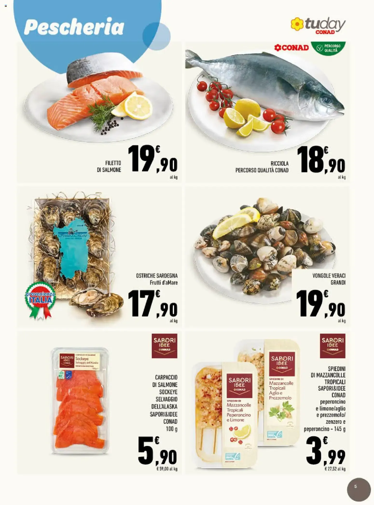 Gli Speciali Conad: Fresco e di Stagione da 15 luglio a 28 luglio di 2026 - Pagina del volantino 5