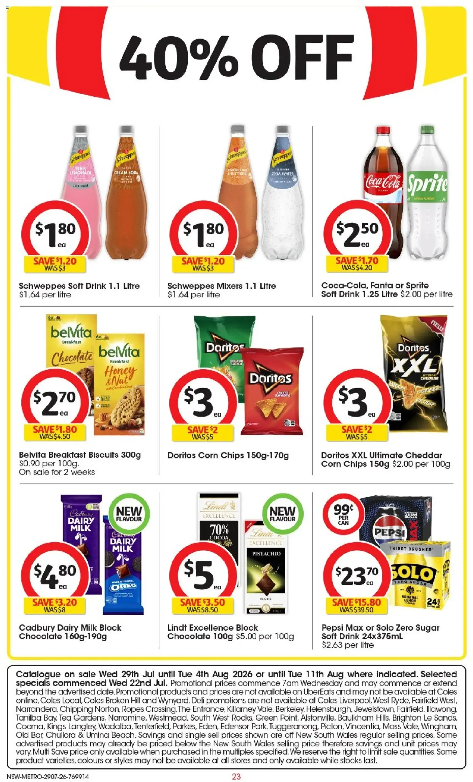 Coles catalogue valid from 29/07/2026 > Online Australia - Catalogue valid from 29 July to 4 August 2026 - page 23