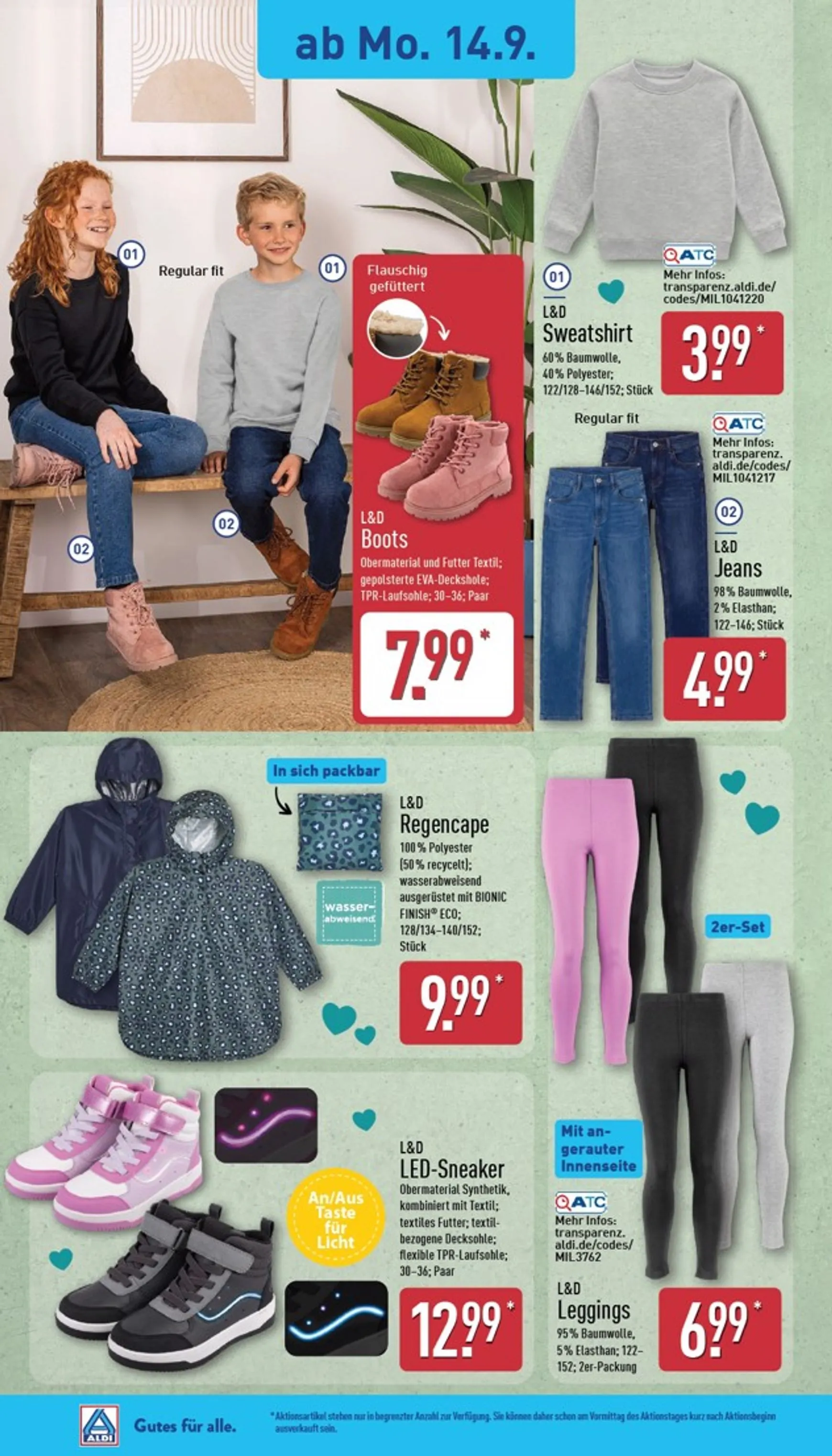 ALDI NORD Prospekt nächste Woche – von Montag 14.09.2026 bis Samstag 19.09.2026 von 14. September bis 19. September 2026 - Prospekt seite 18