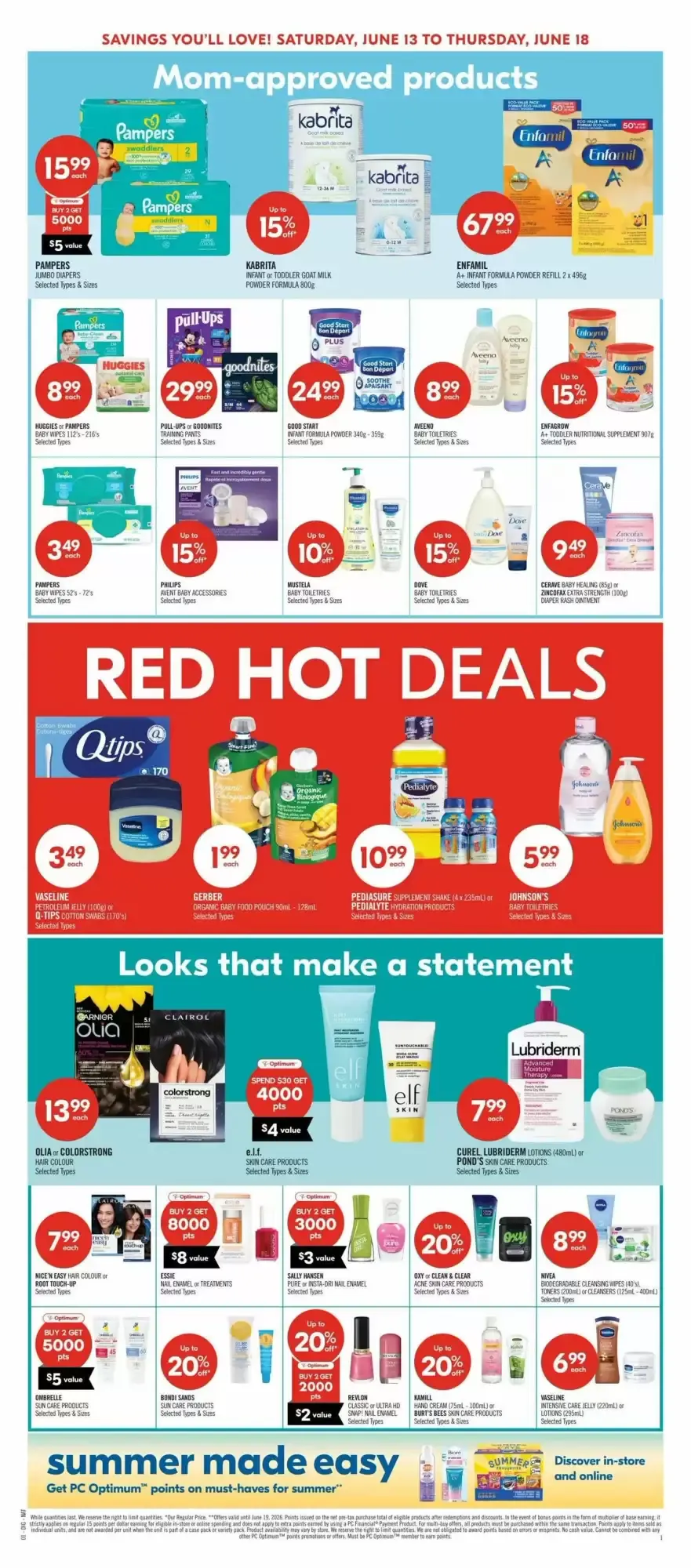 Shoppers Drug Mart flyer week 24 from June 13 to June 18 2026 - flyer page 9