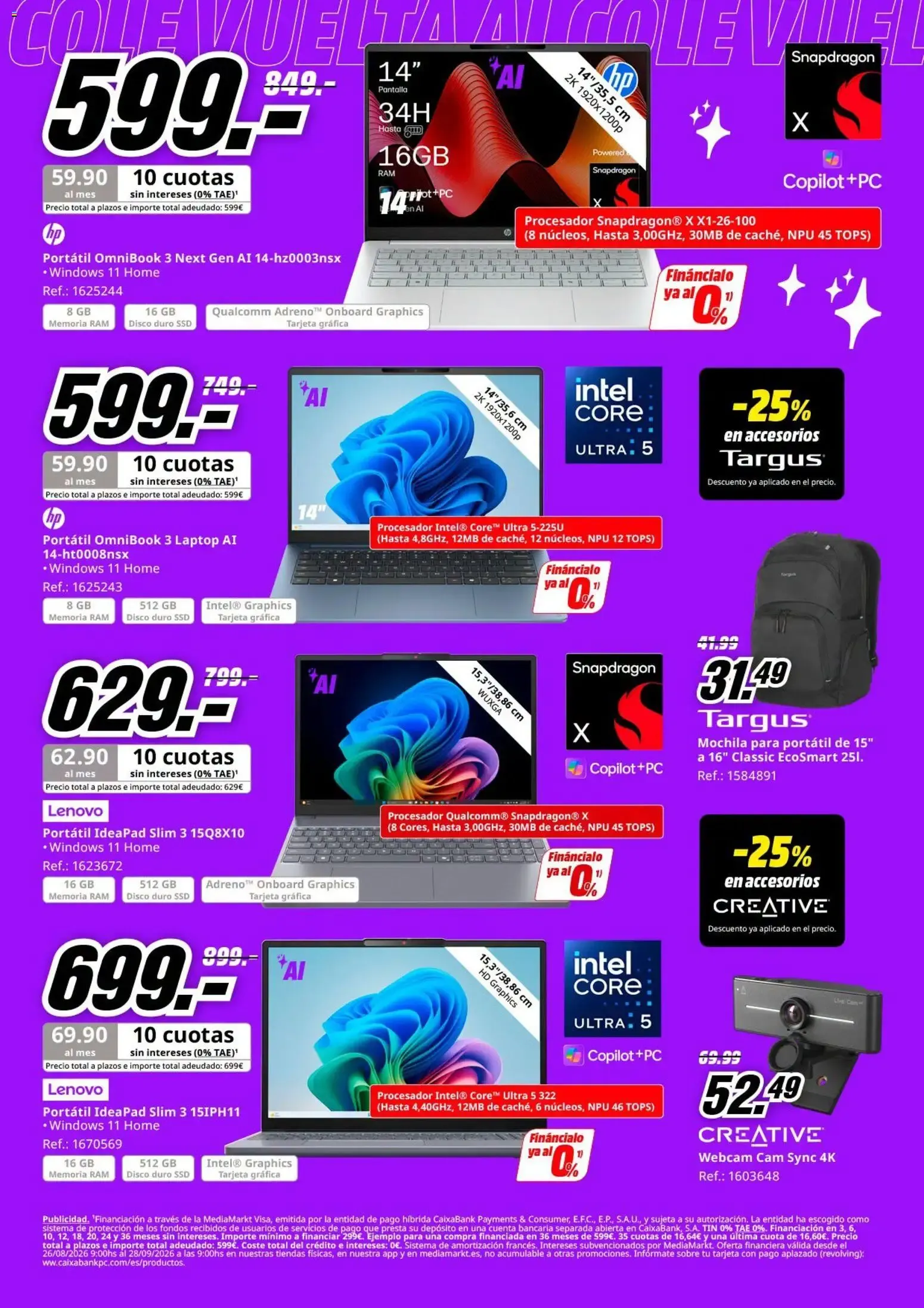 Catálogo de VUELTA A CASA Equípate para volver con las mejores ofertas. 7 de septiembre al 17 de septiembre 2026 - Página 21