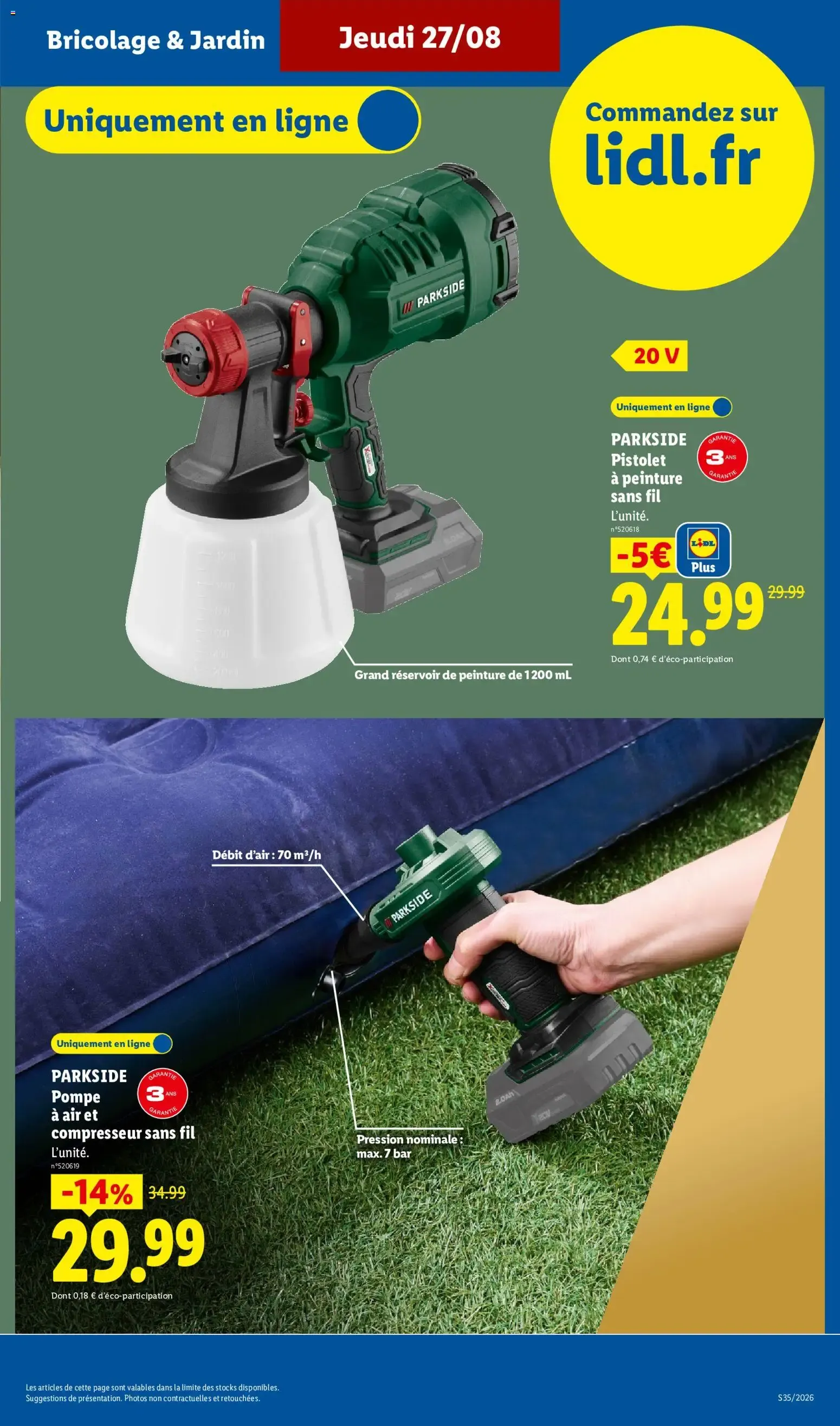 LIDL La rentrée des économies du 27 août au 2 septembre 2026 - Catalogue page 7