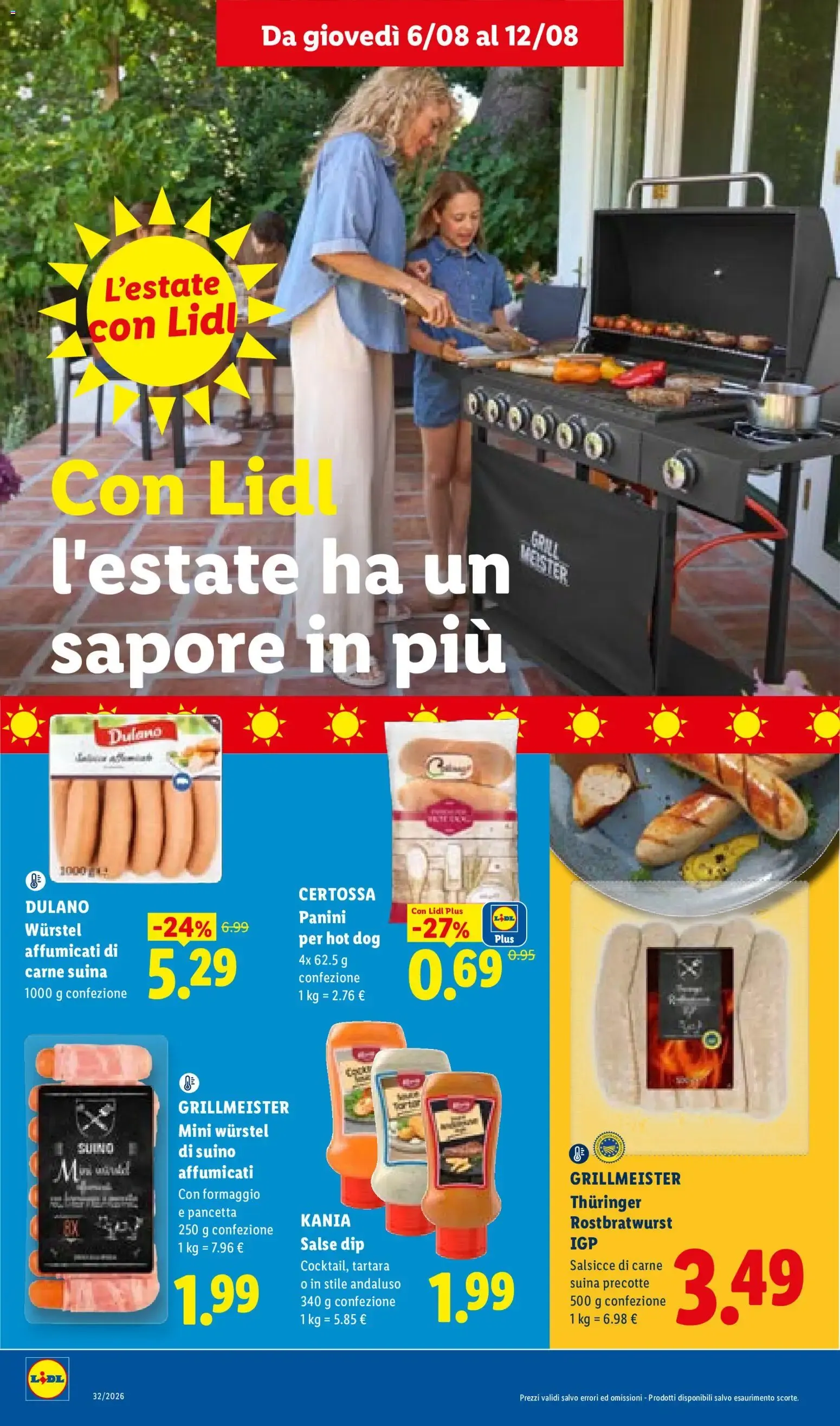 L'estate del risparmio. da 6 agosto a 12 agosto di 2026 - Pagina del volantino 22