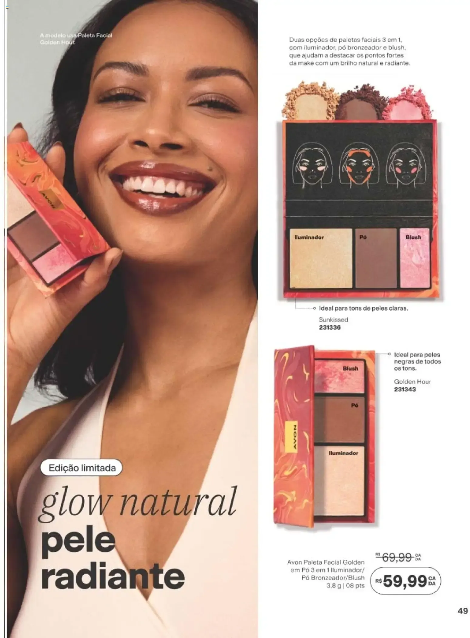 Encarte de Revista Avon folheto - Campanha 13 de 10/08/2026 | Promoção Online 10 de agosto até 31 de agosto 2026 - Pagina 49