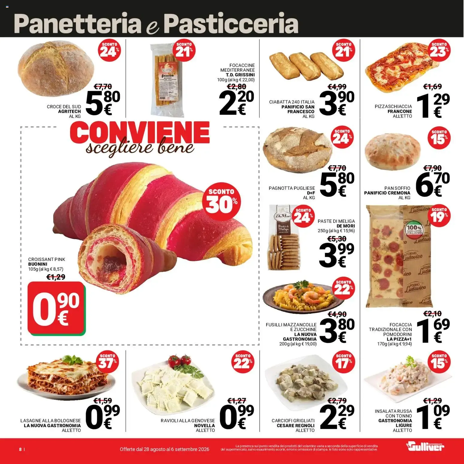 Nuovo Gulliver volantino dal 28/08/2026 > offerte anteprima 🛍️ da 28 agosto a 6 settembre di 2026 - Pagina del volantino 8