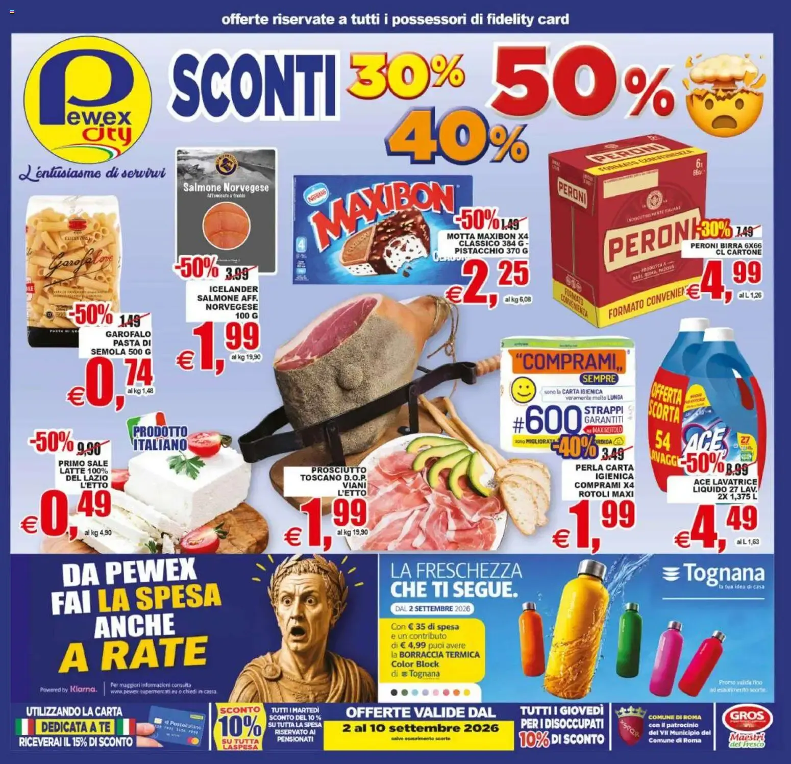Nuovo Pewex volantino City dal 02/09/2026 > offerte anteprima 🛍️ da 2 settembre a 10 settembre di 2026 - Pagina del volantino 1