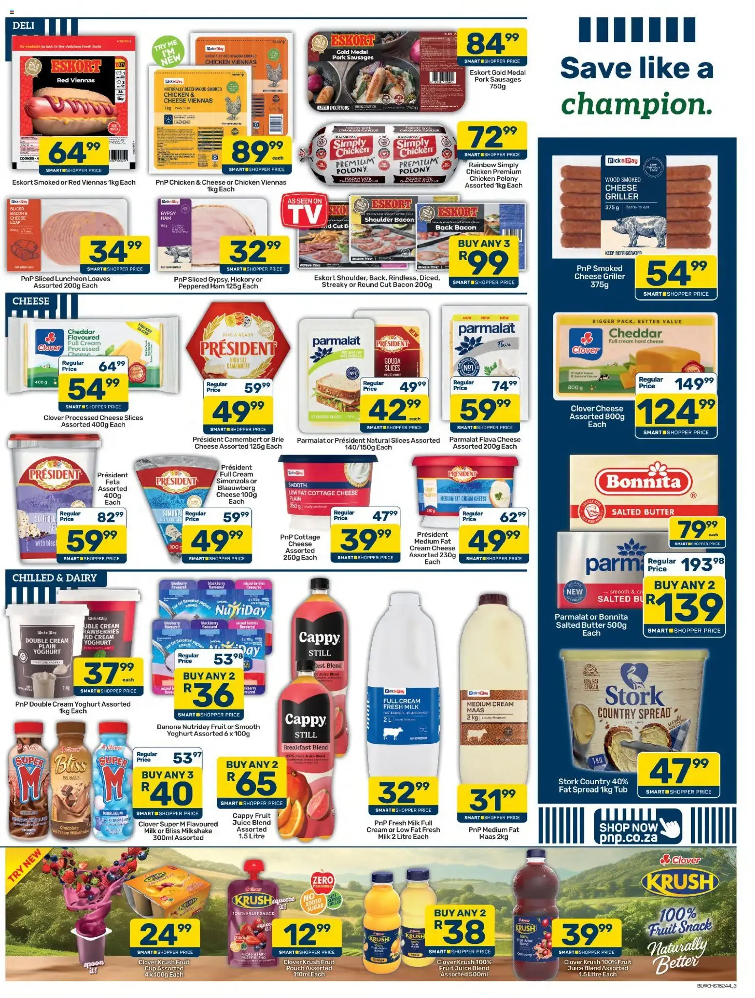 Pick n Pay Western Cape - Specials (25/08/2026 - 06/09/2026) Online from 25 August to 6 September 2026 - Catalogue Page 3