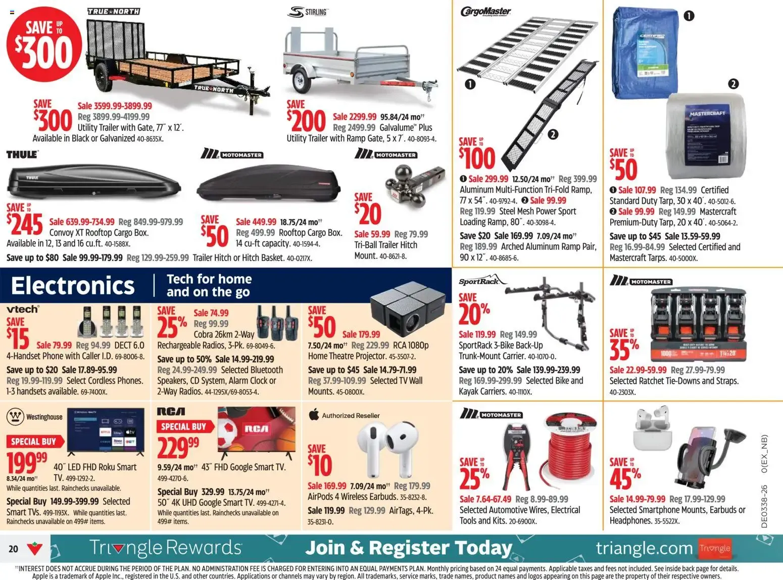 Canadian Tire weekly flyer from Sep 17, 2026 > weekly specials & deals from September 17 to September 24 2026 - flyer page 20
