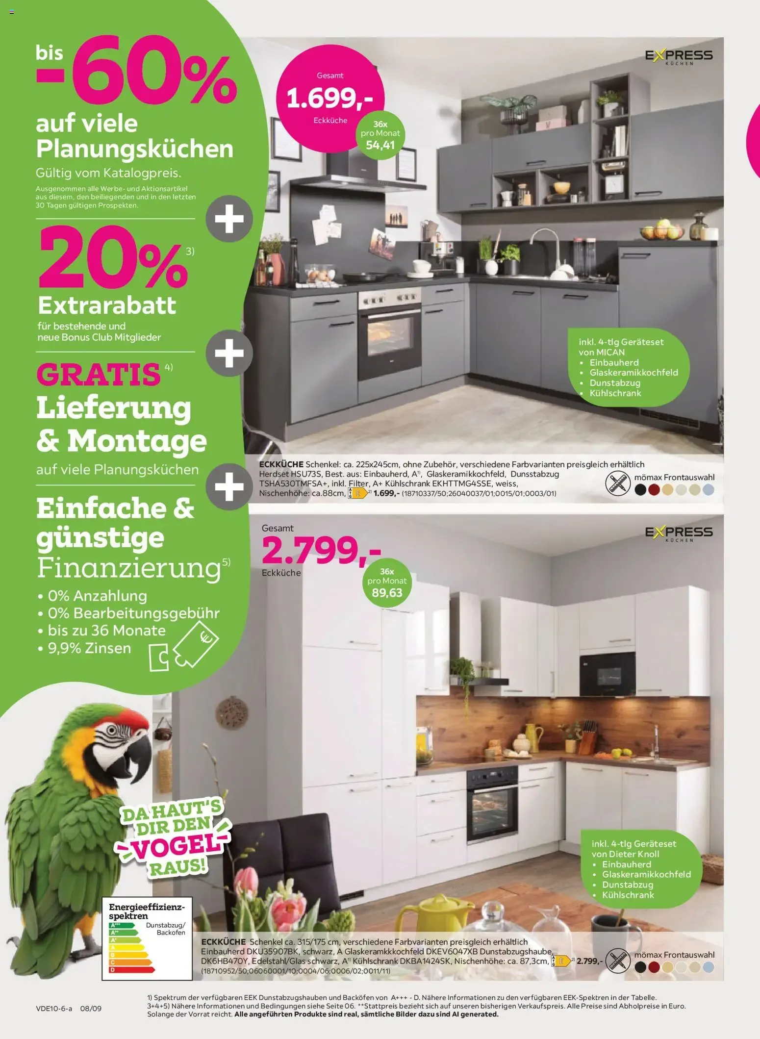 Mömax: Bei den Trends haut's dir den VOGEL raus! 20% Trendbonus sparen von 28. September bis 5. Oktober 2026 - Prospekt seite 8